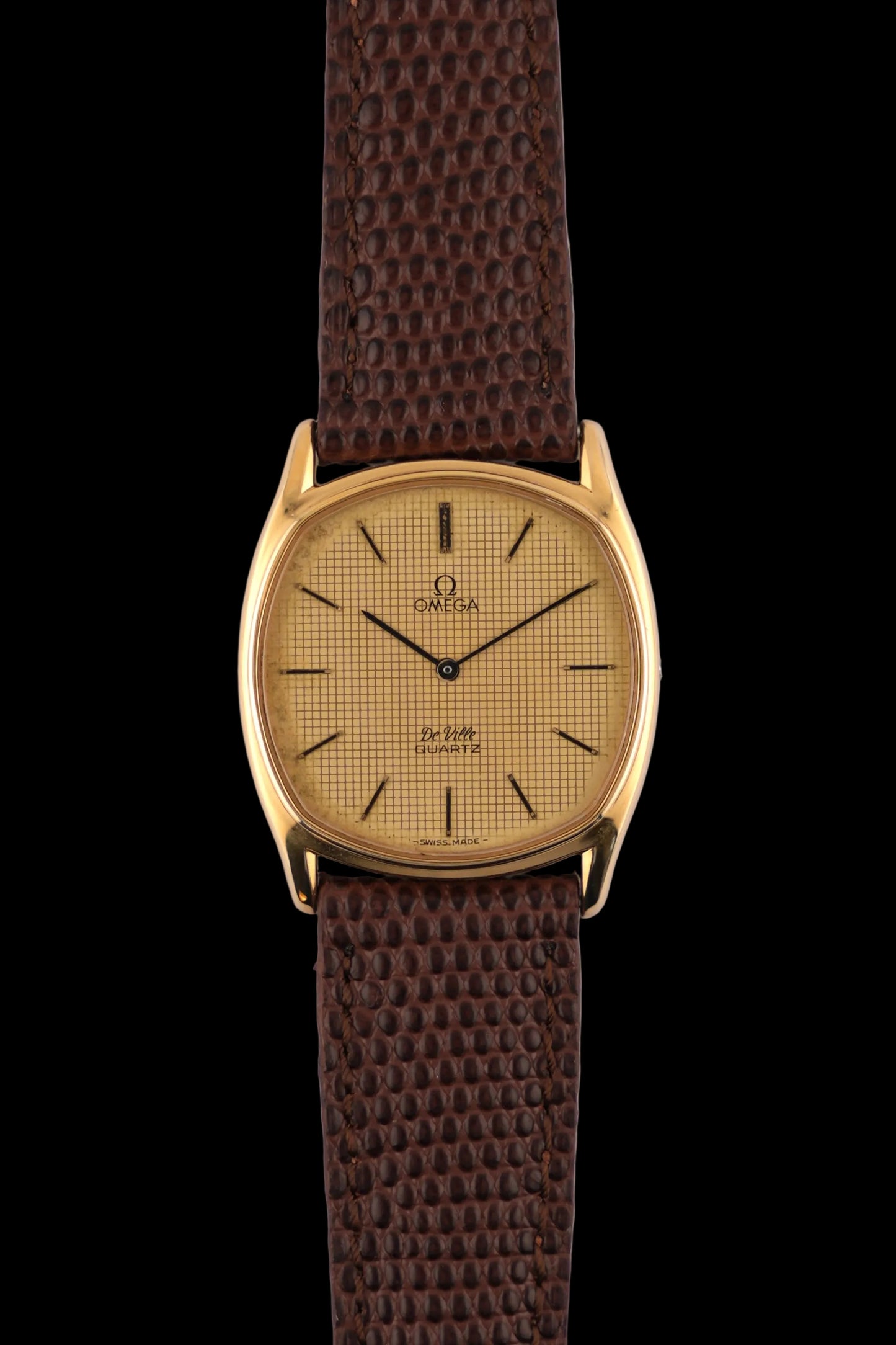 Omega De Ville Quartz - 191.0099 - Printed Waffle Dial
