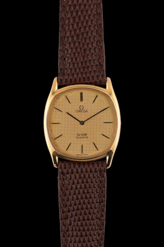 Omega De Ville Quartz - 191.0099 - Printed Waffle Dial
