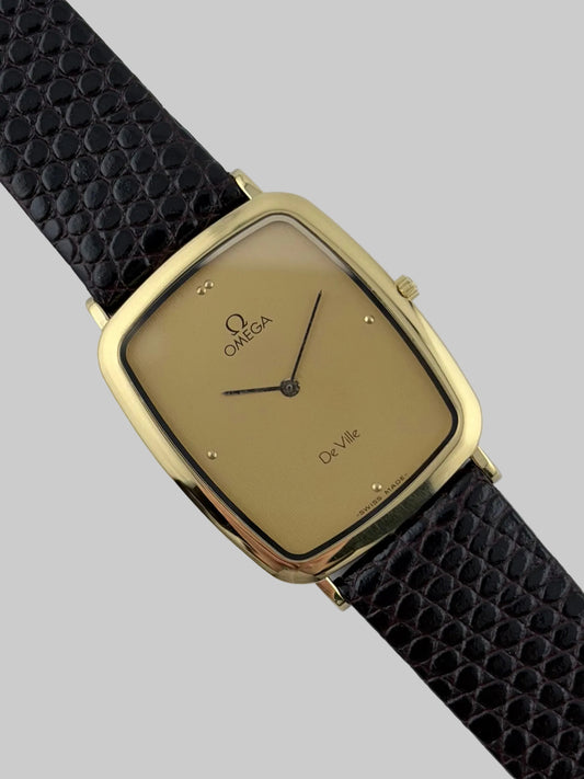 Omega De Ville Tank Quartz 191.0223 - Tapestry Dial