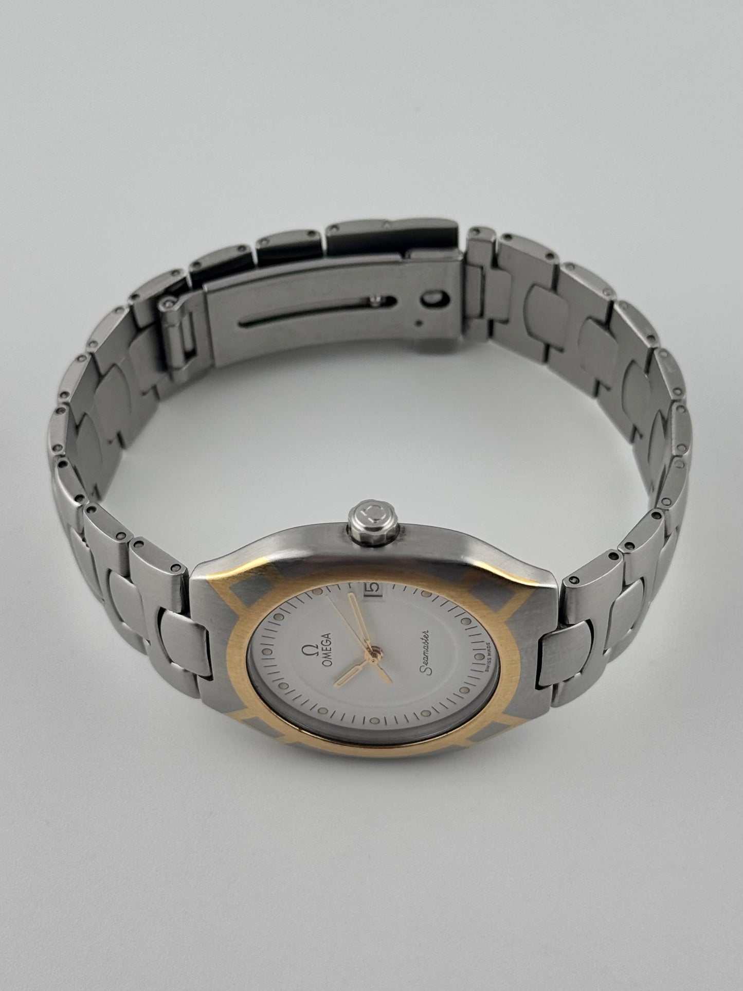 Omega Seamaster Polaris - Quartz - - 396.1022 - 18ct Gold & Steel