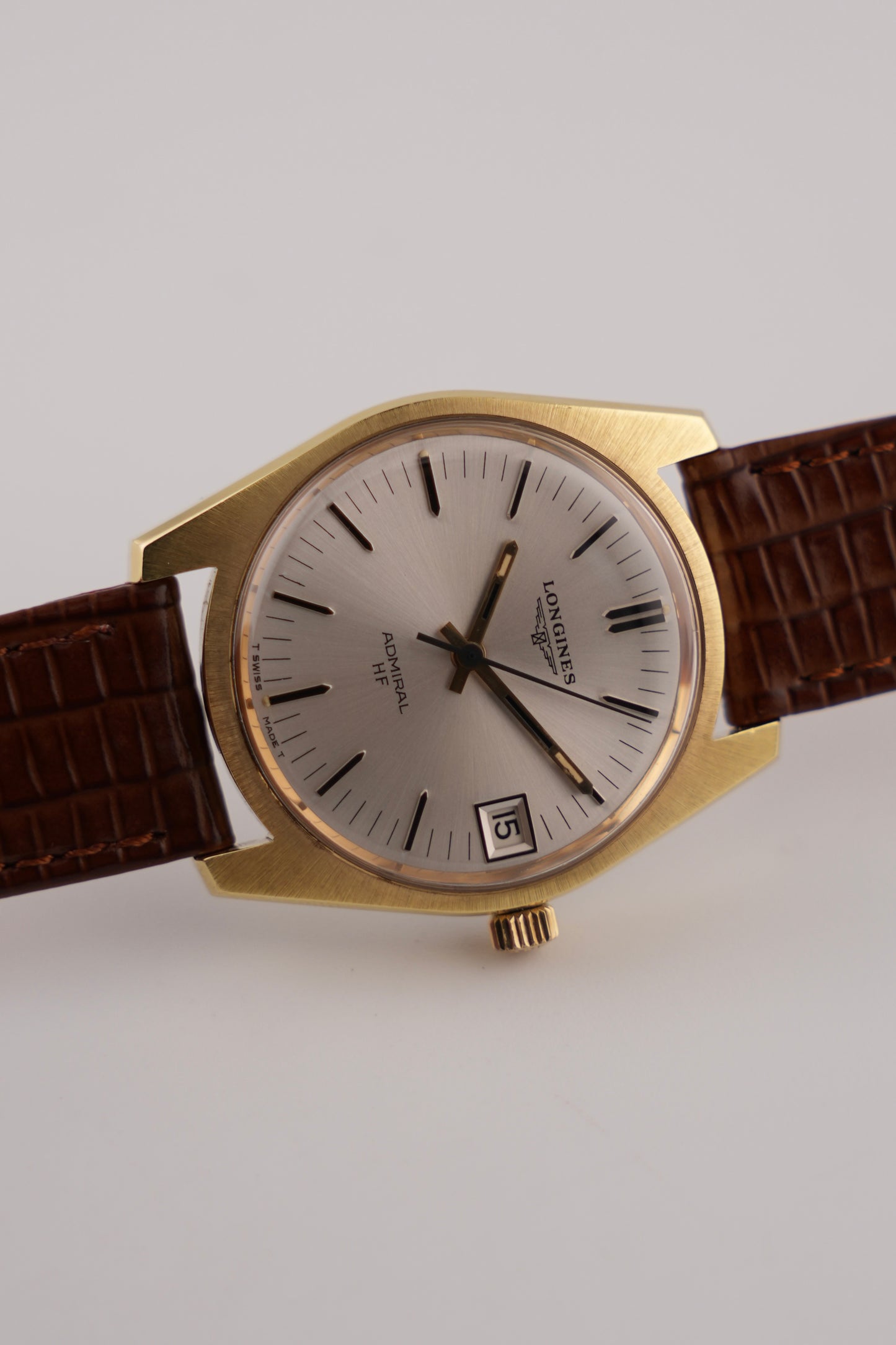 Longines Admiral HF Manual Wind - Sunburst Dial