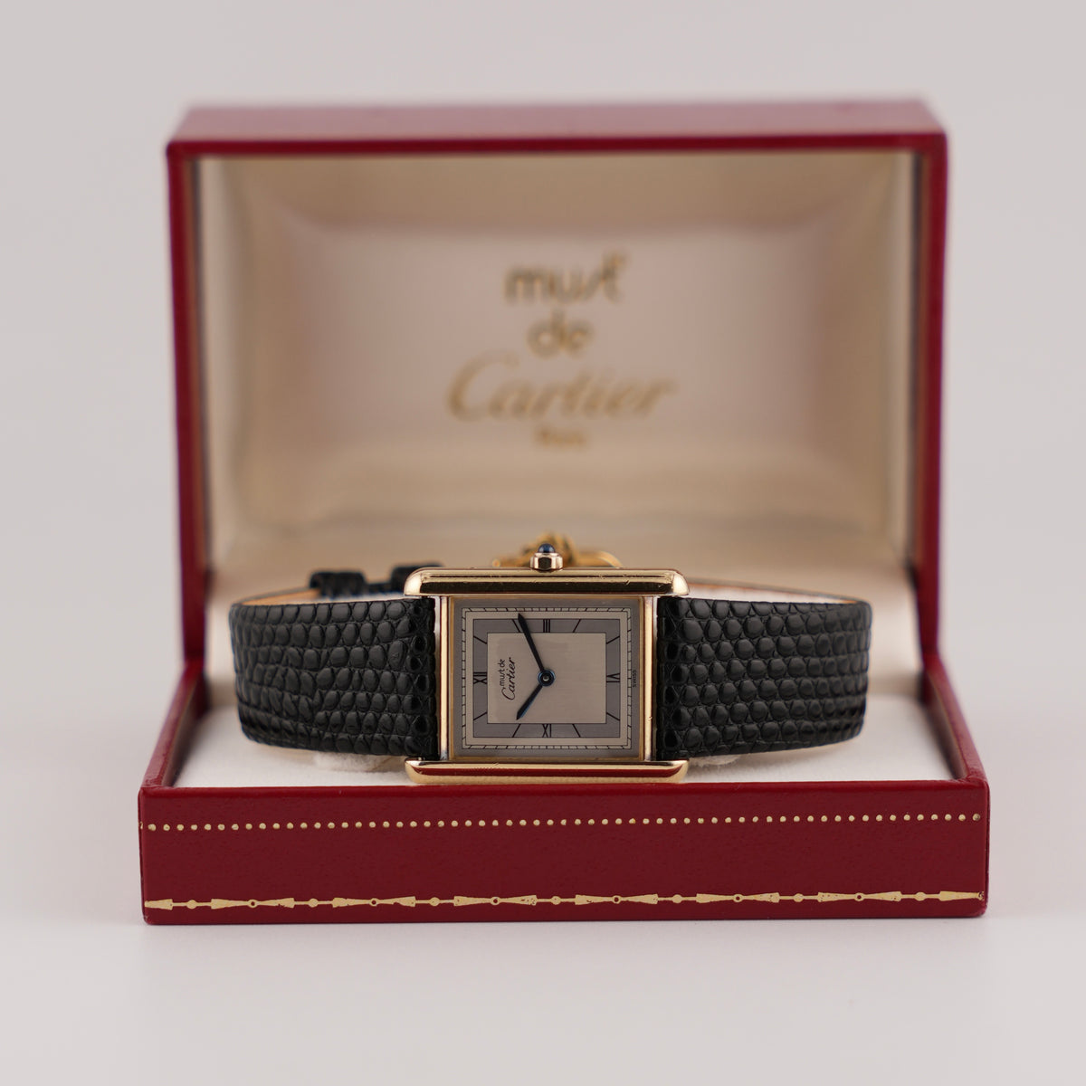 Cartier Must De Paris Tank Quartz - 6-81006 - Two-tone Dial