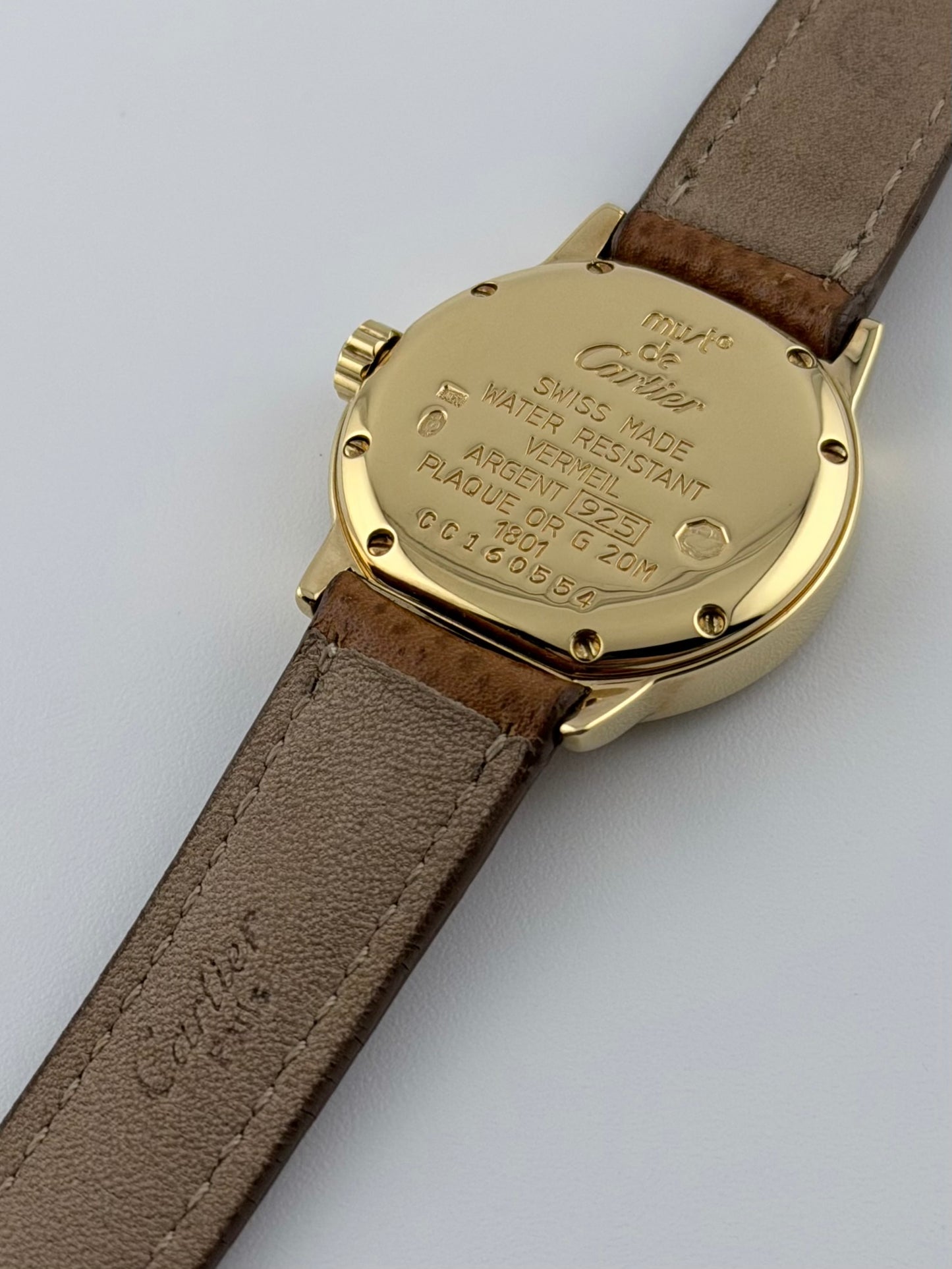 Cartier Must de Ronde Quartz - 1801 Trinity Dial - Box & Papers! - Ladies