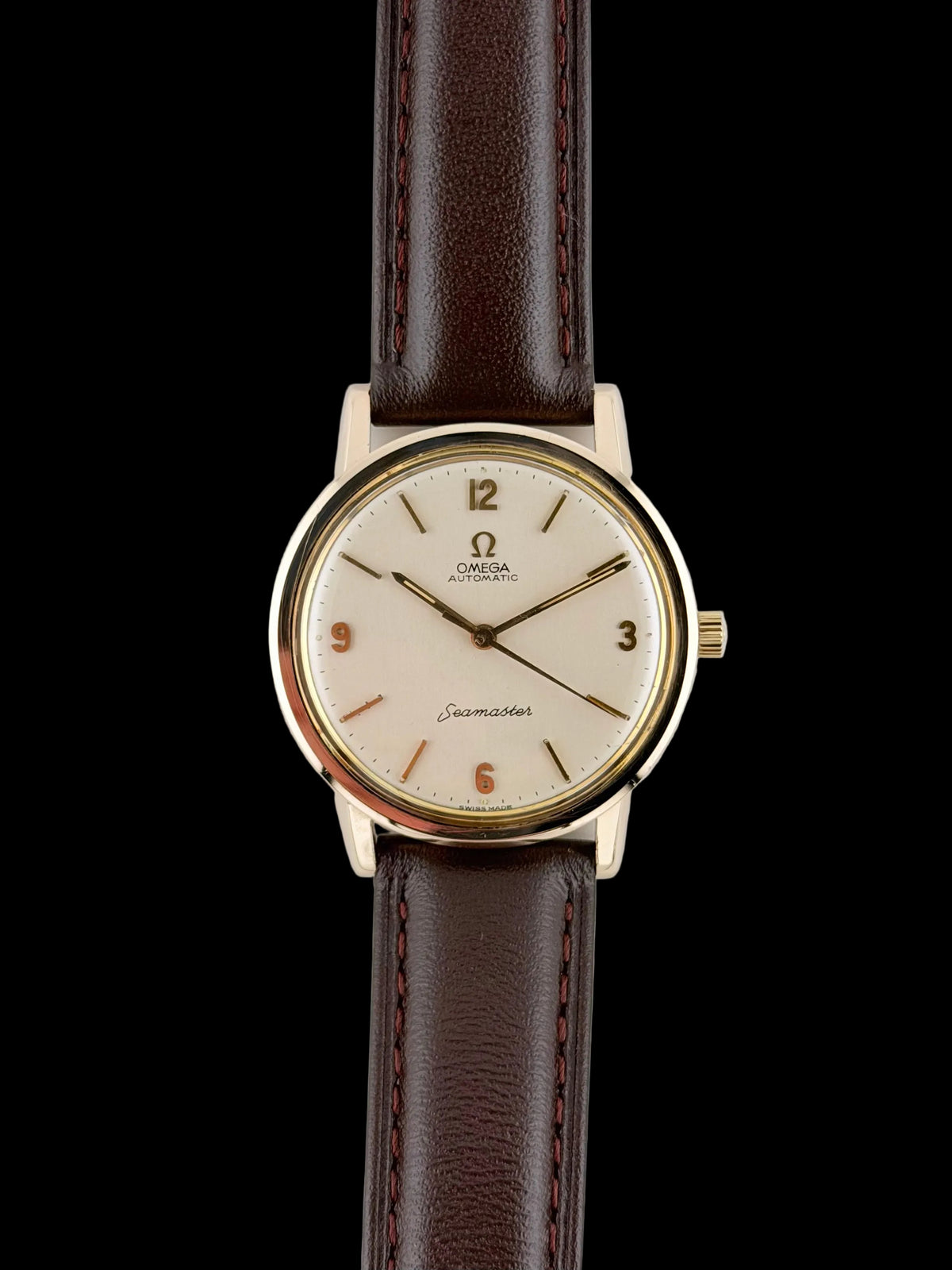 Omega Seamaster Automatic 9ct Gold - 165.003 - Box and Papers