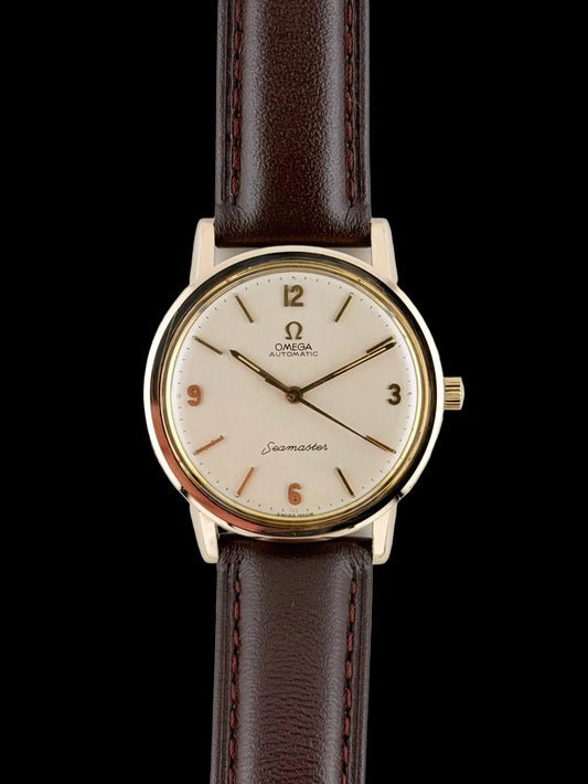 Omega Seamaster Automatic 9ct Gold - 165.003 - Box and Papers