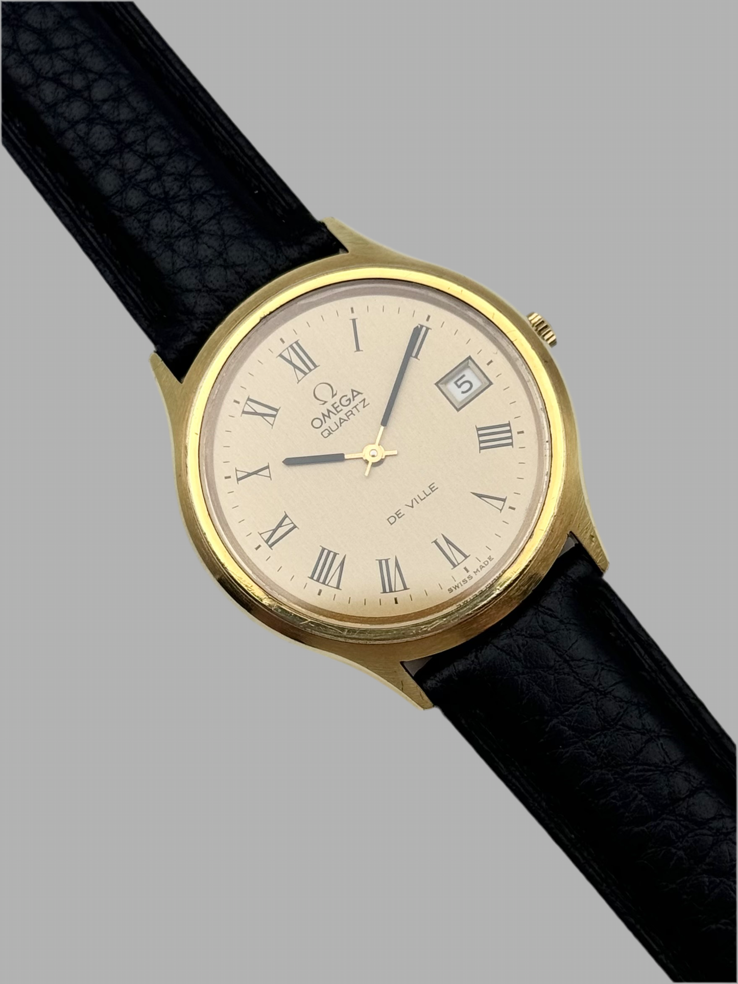 Omega DeVille Quartz Date 192.0027