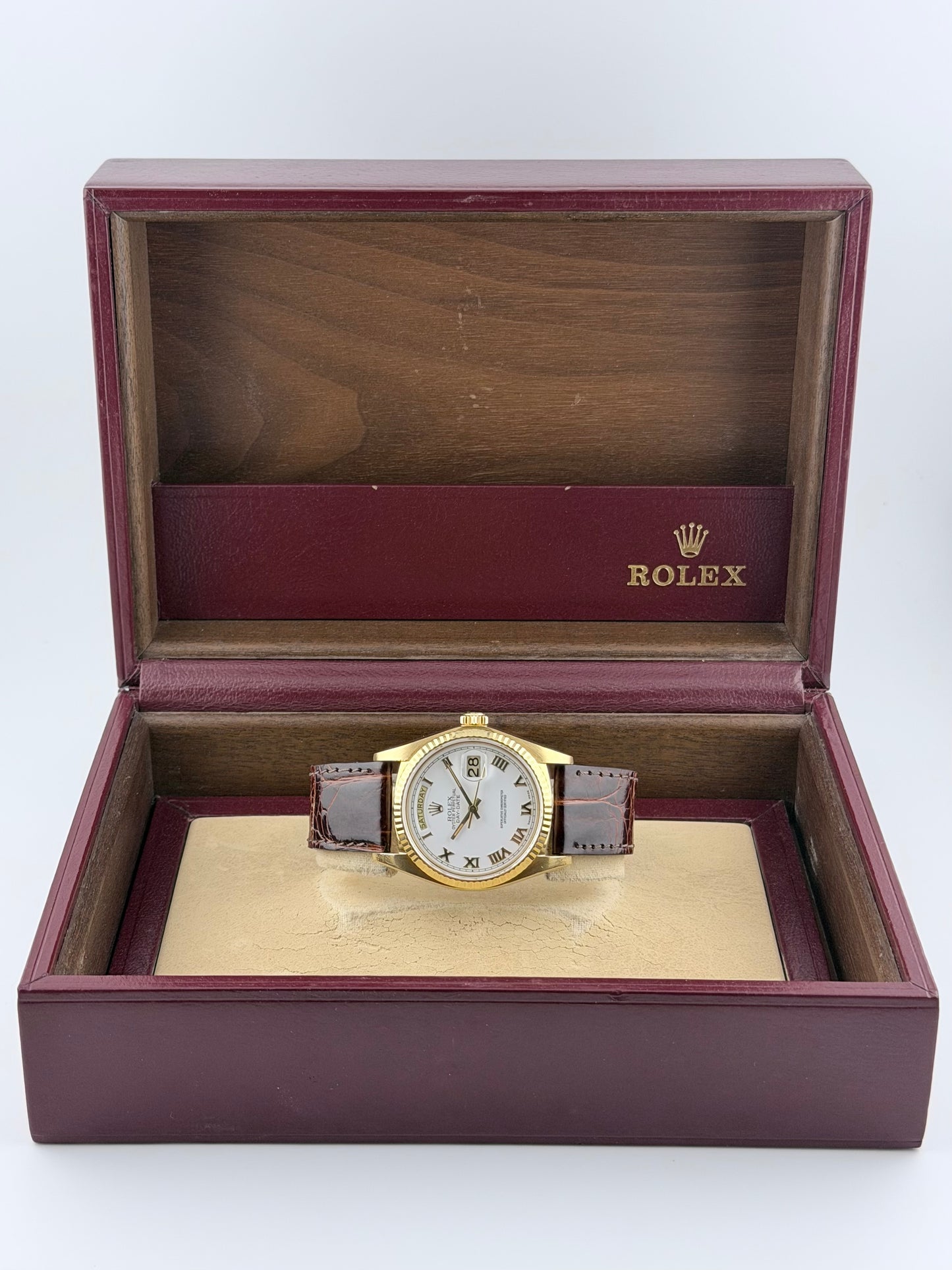 Rolex Oyster Perpetual Day-Date - 18038 - Original Box - Rare Dial