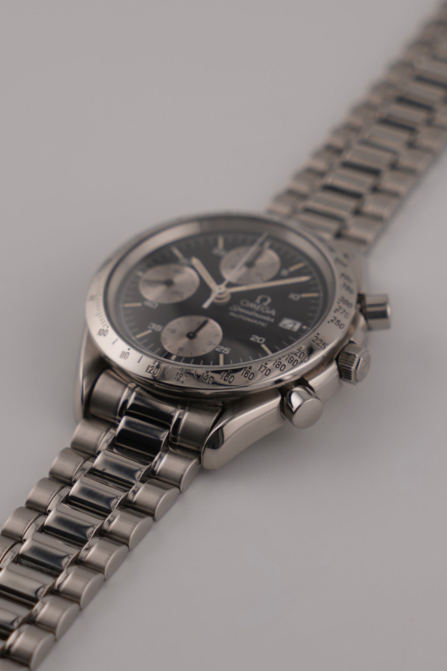 Omega Speedmaster Automatic Chronograph - 175.0043 - Reverse Panda Dial