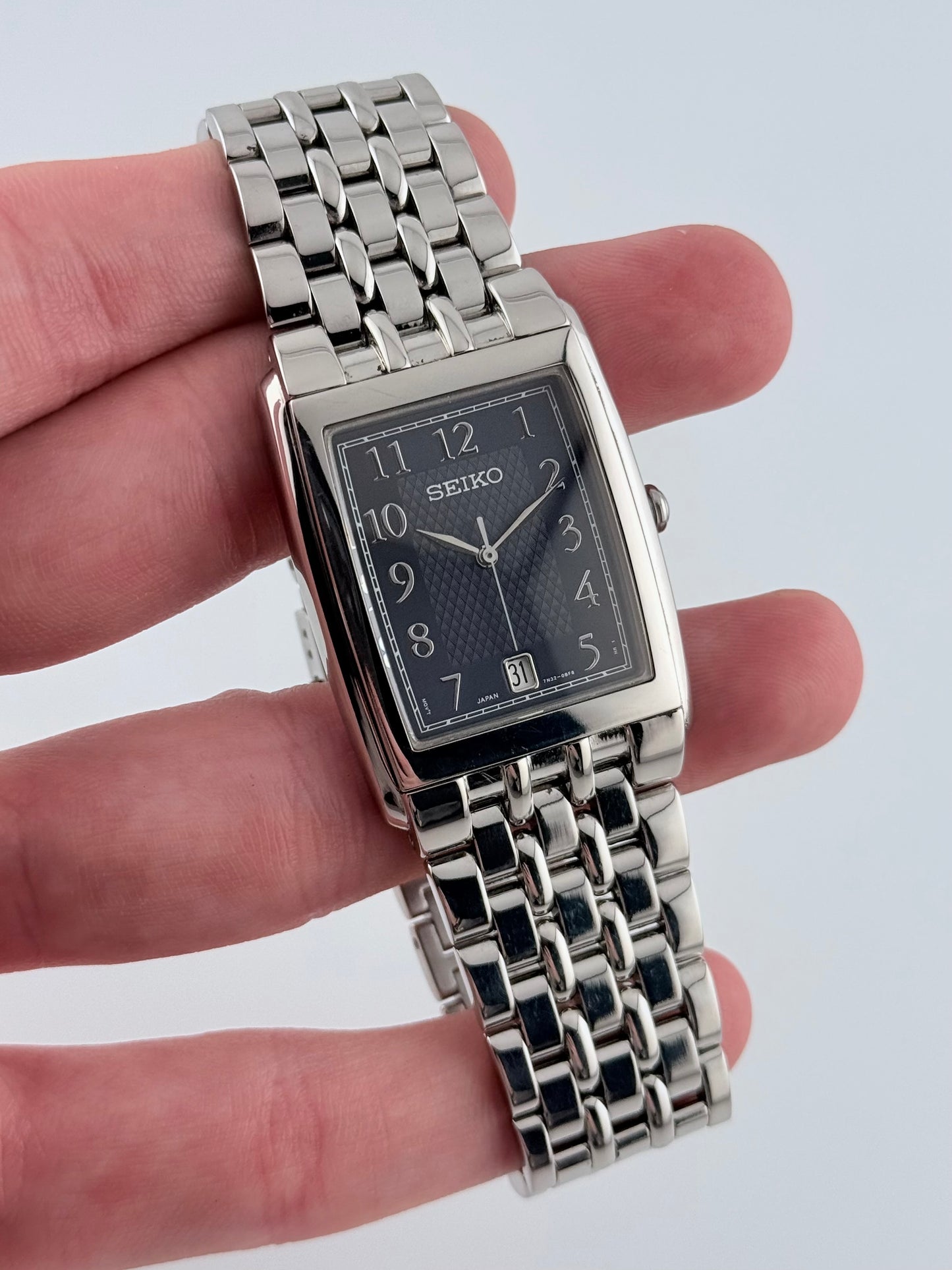 Seiko Quartz Tank - 7N32-0BA0