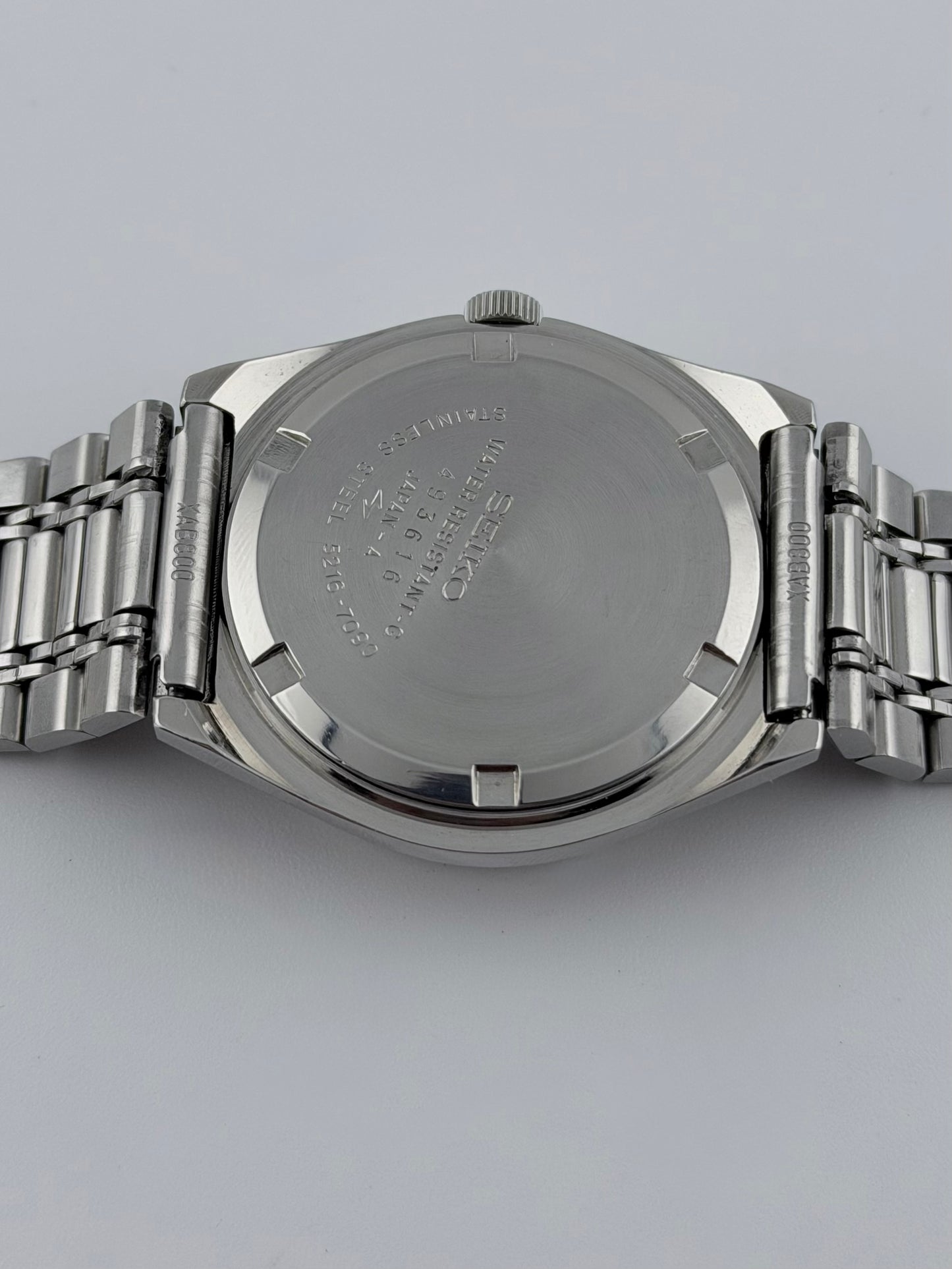 Seiko Lord Matic Special - 5216-7090 - JDM - Faceted Crystal - Rare