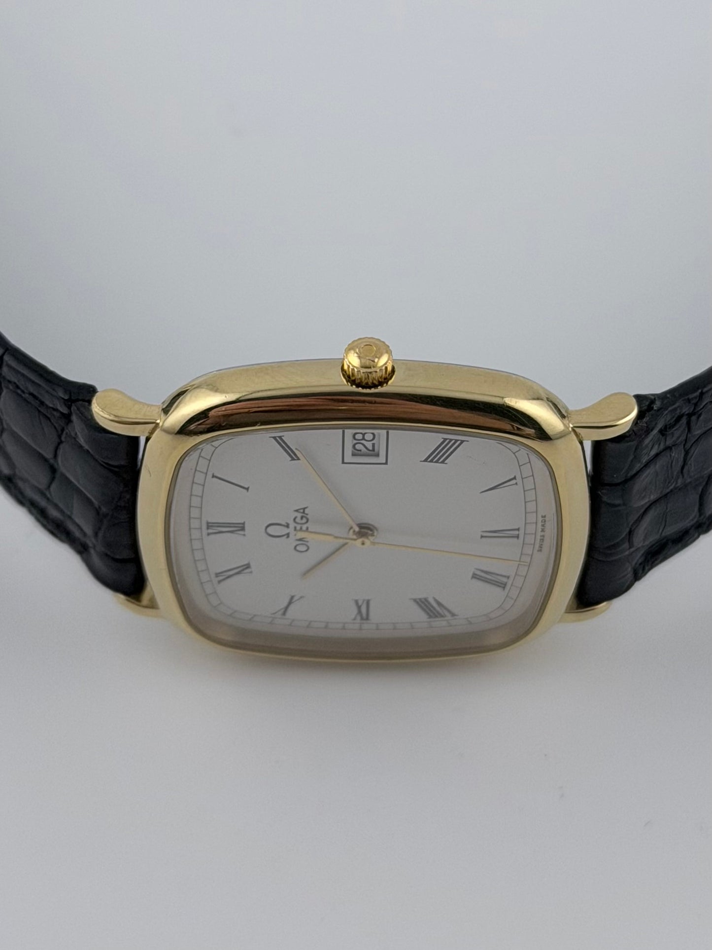 Omega De Ville Quartz Date - 196.0317.1 - Original Strap and Buckle