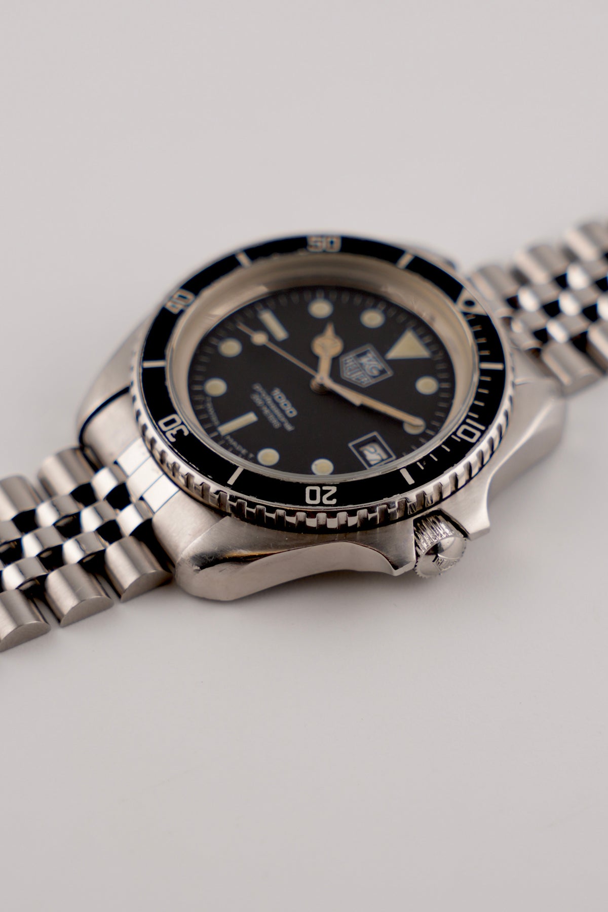 Tag Heuer Professional 1000 Quartz Date 200m - 980.0061 - Rare Jumbo