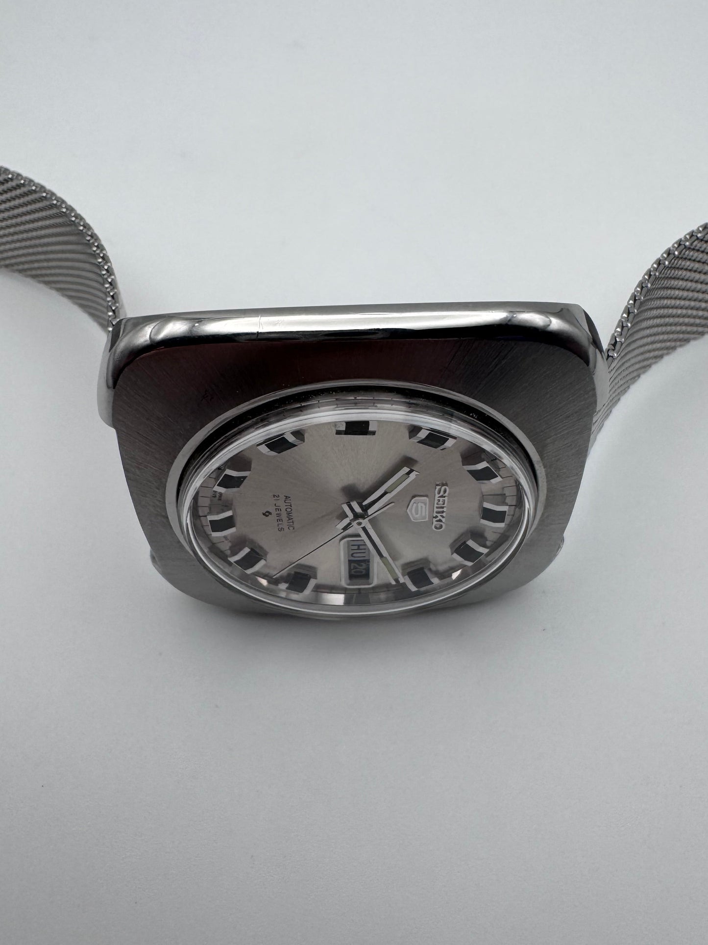 Seiko 5 Automatic Day-Date RARE papers-tag 6119-7400 - NNOS