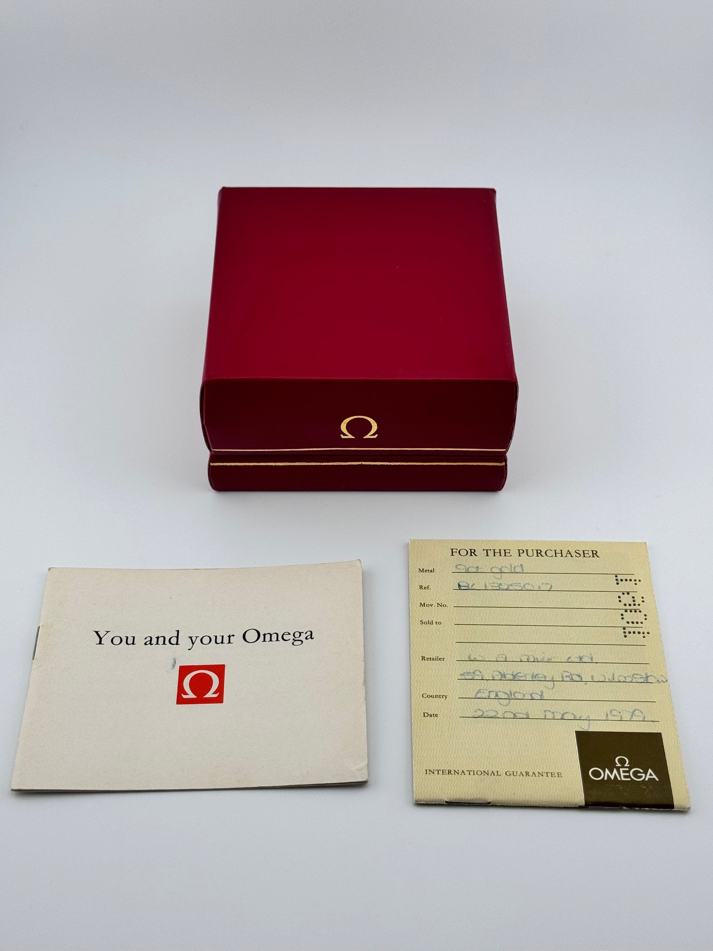 Omega Geneve Manual Wind 9ct Gold - 132.5017 - Original Box and Papers