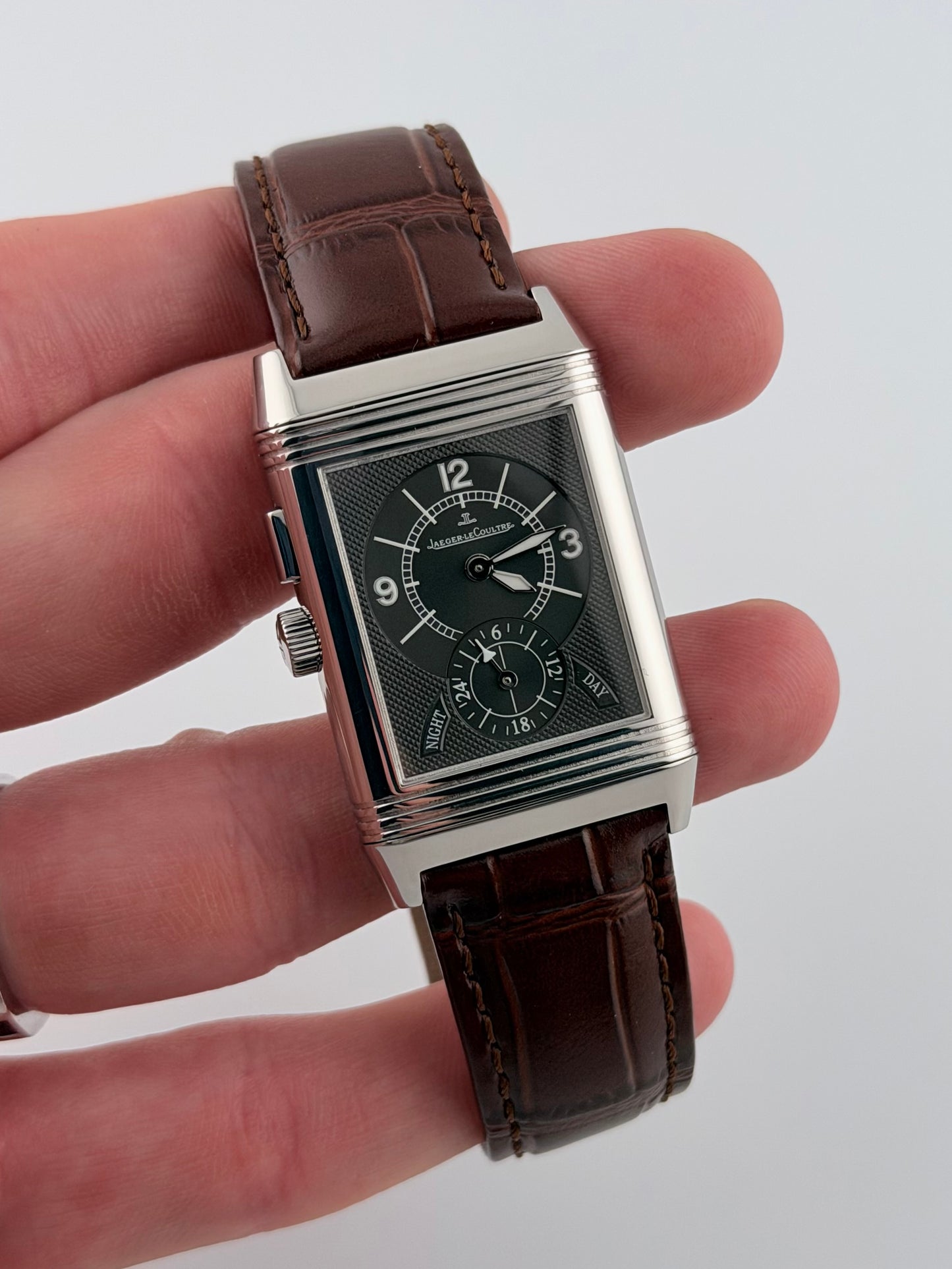 Jaeger LeCoultre Reverso Duoface Manual Wind - 272.8.54 - with Papers