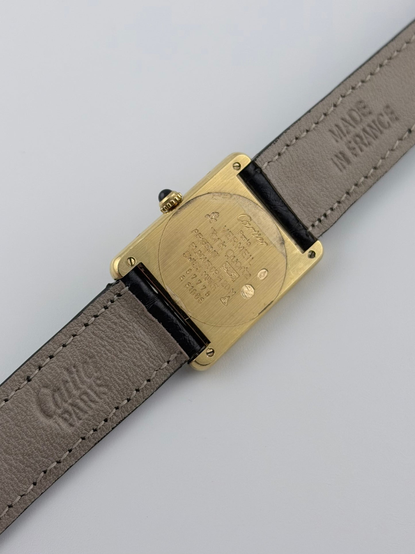 Cartier Must De Tank Quartz - Ultra Rare Off Catalog - Concord