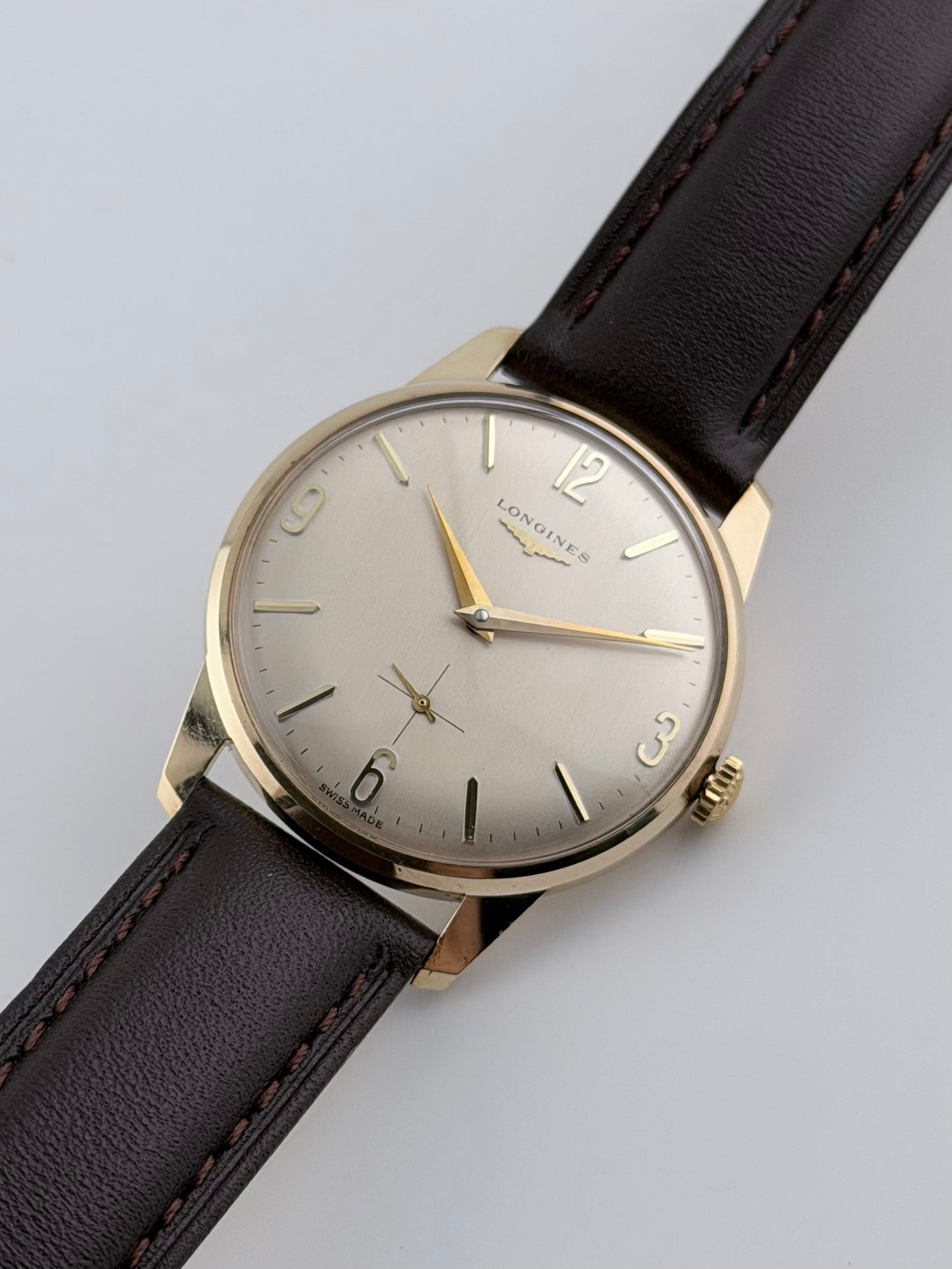 Longines Manual Wind 9ct Gold 7297