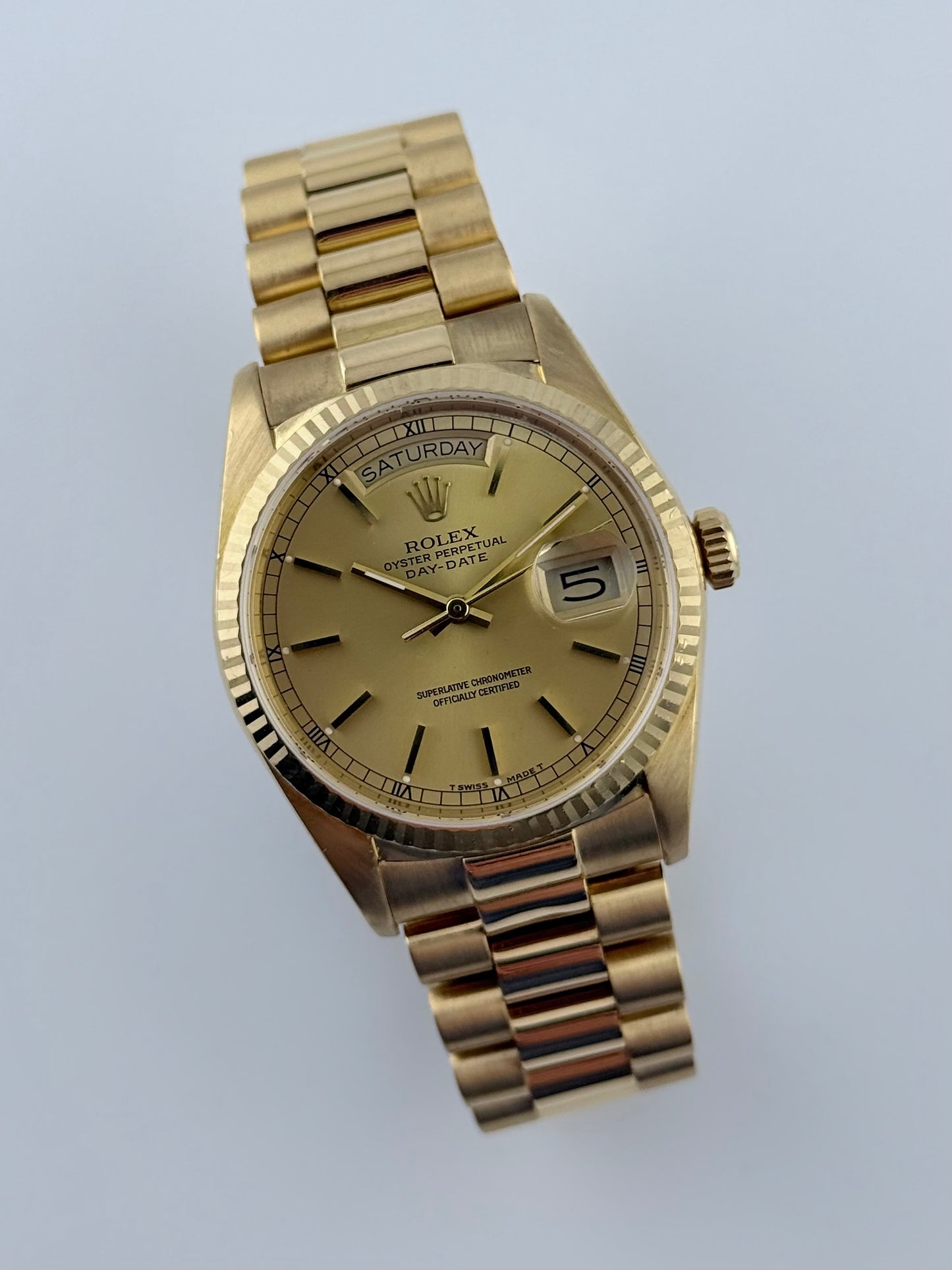 Rolex Oyster Perpetual Day-Date - 18038 - 1987