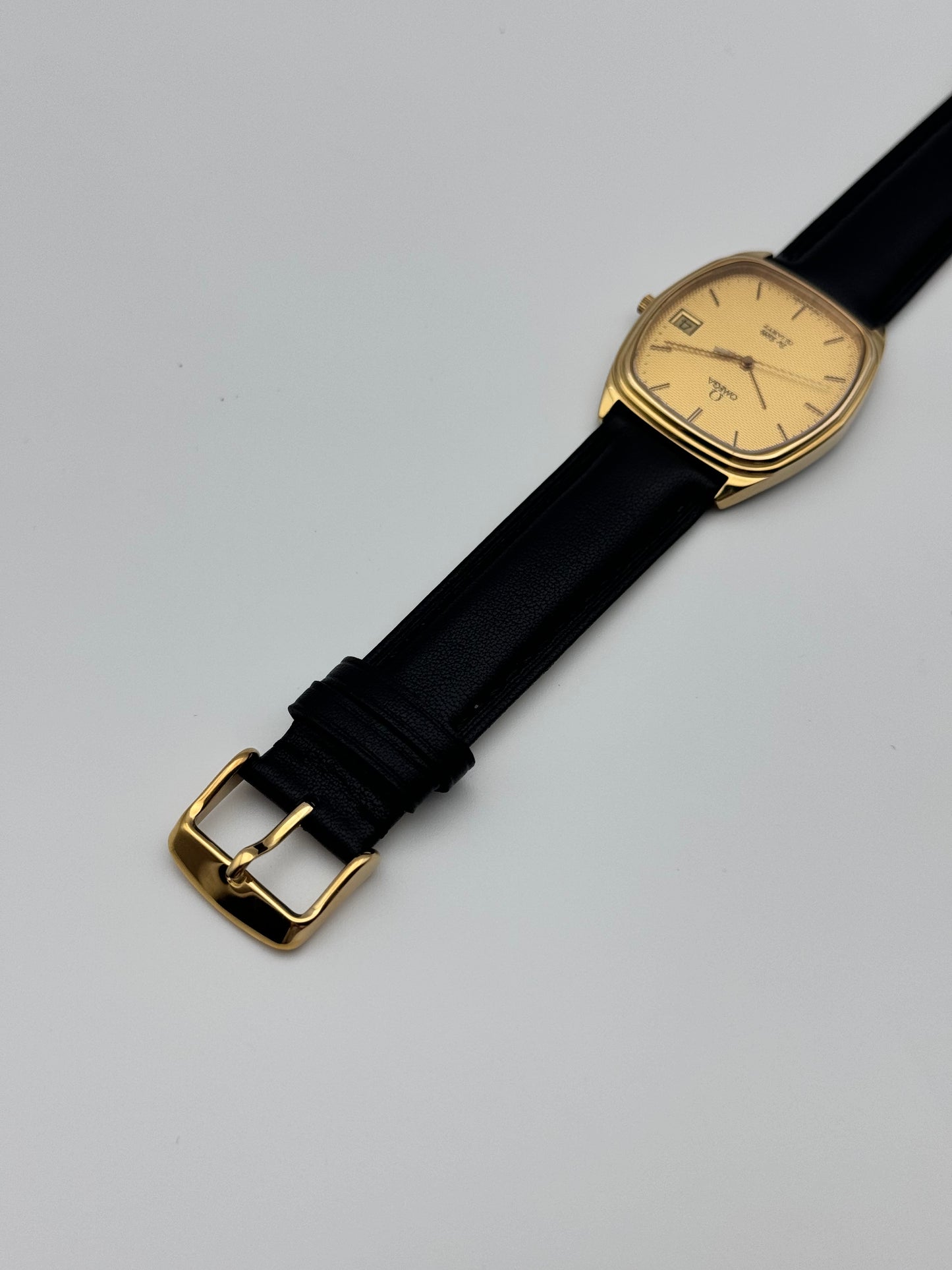 Omega DeVille Quartz Date - Textured Dial - 192.0046