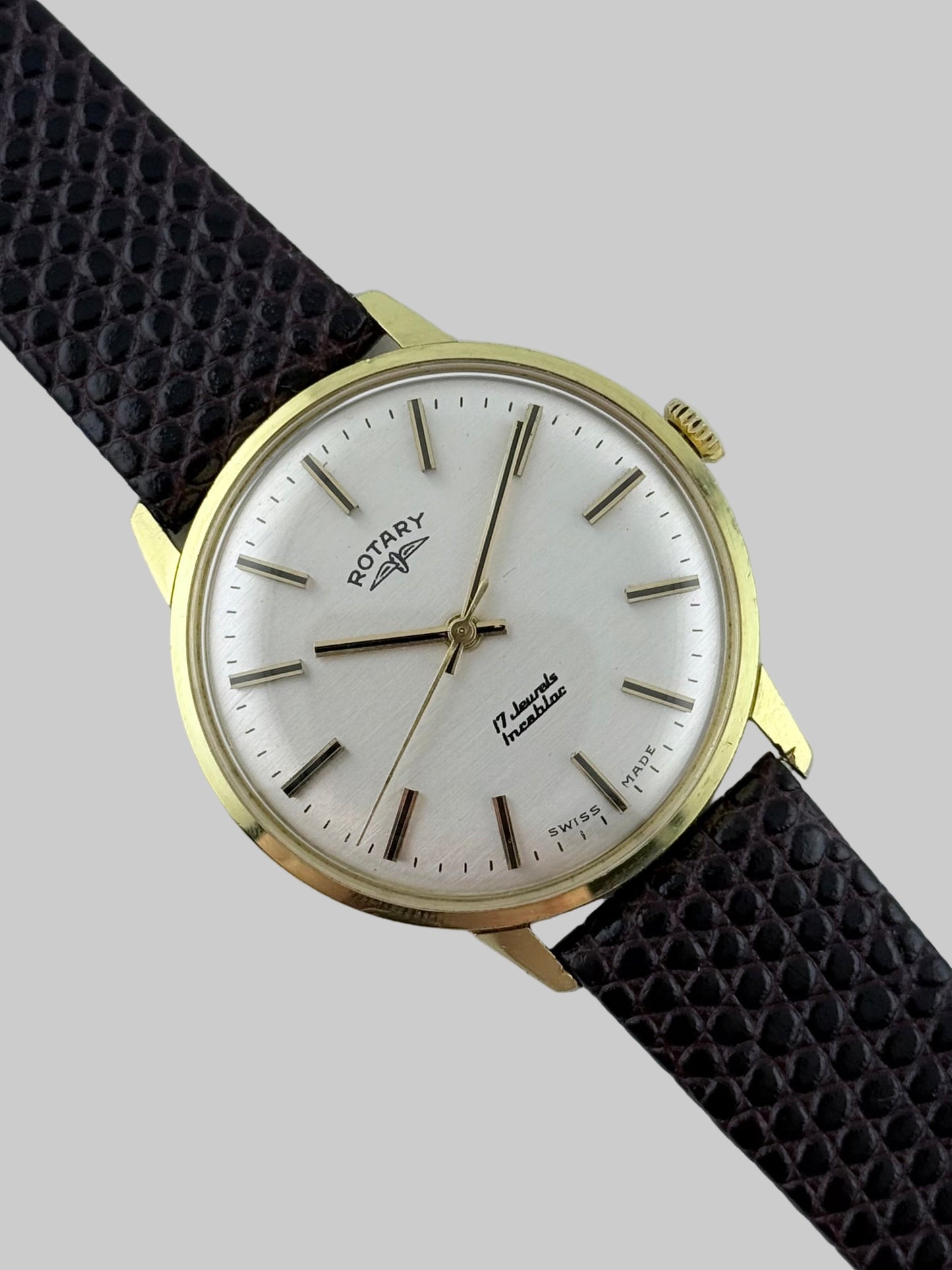 Rotary Manual Wind Incabloc 1970s