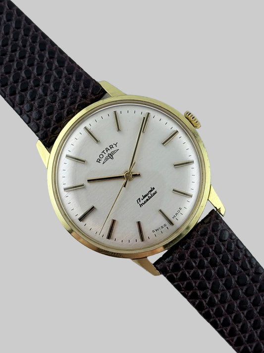 Rotary Manual Wind Incabloc 1970s