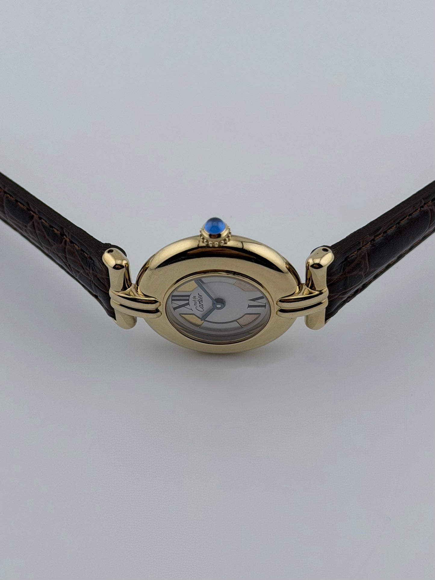 Cartier must de Vendome Quartz - 590004 - Two-tone Trinity Dial - ladies
