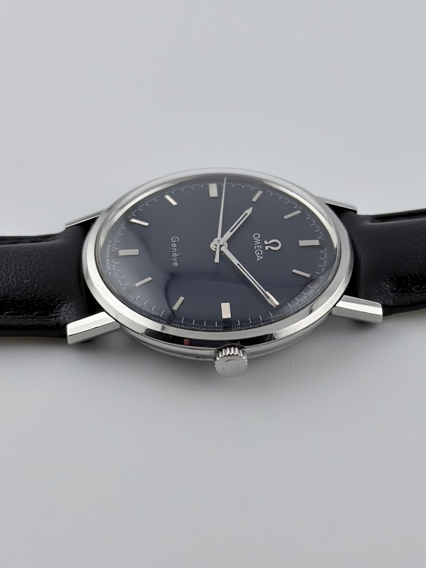 Omega Geneve Manual Wind - Rare Blue Dial - 131.019SP