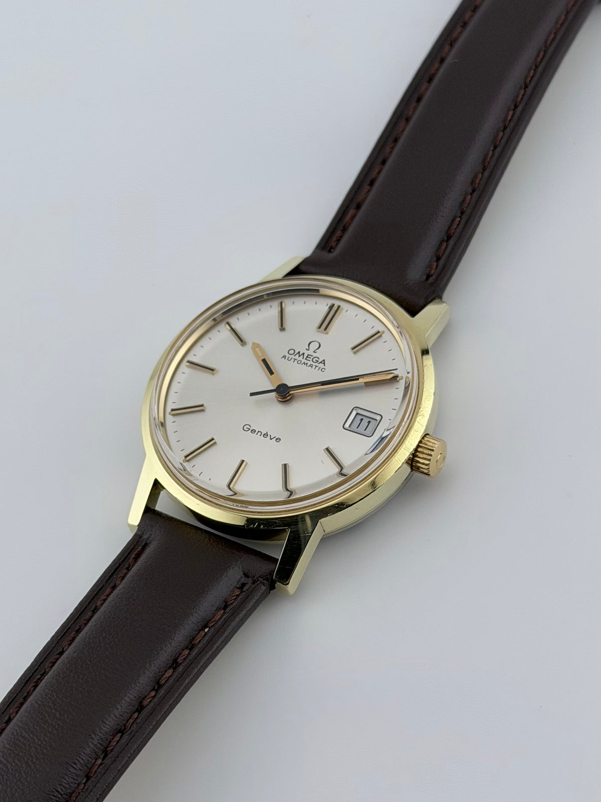 Omega Geneve Automatic Date - 166.0163 - Original Box And Papers