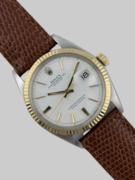 Rolex Datejust Oyster Perpetual Automatic - 1601 - Rare White Dial