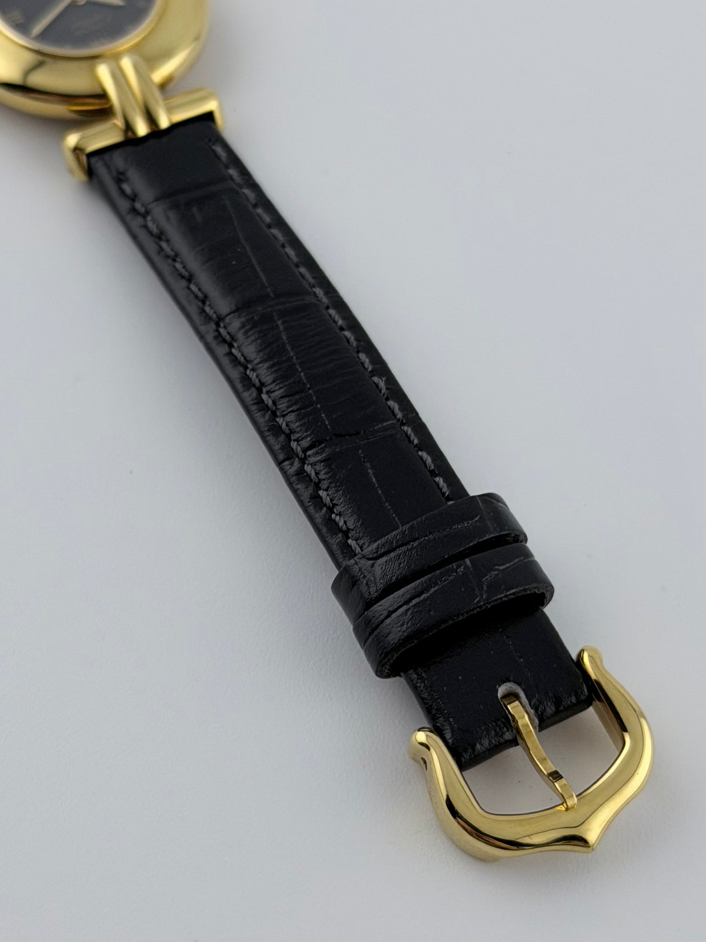 Cartier must de Colisee Quartz - 590002 - Ladies - Onyx Dial