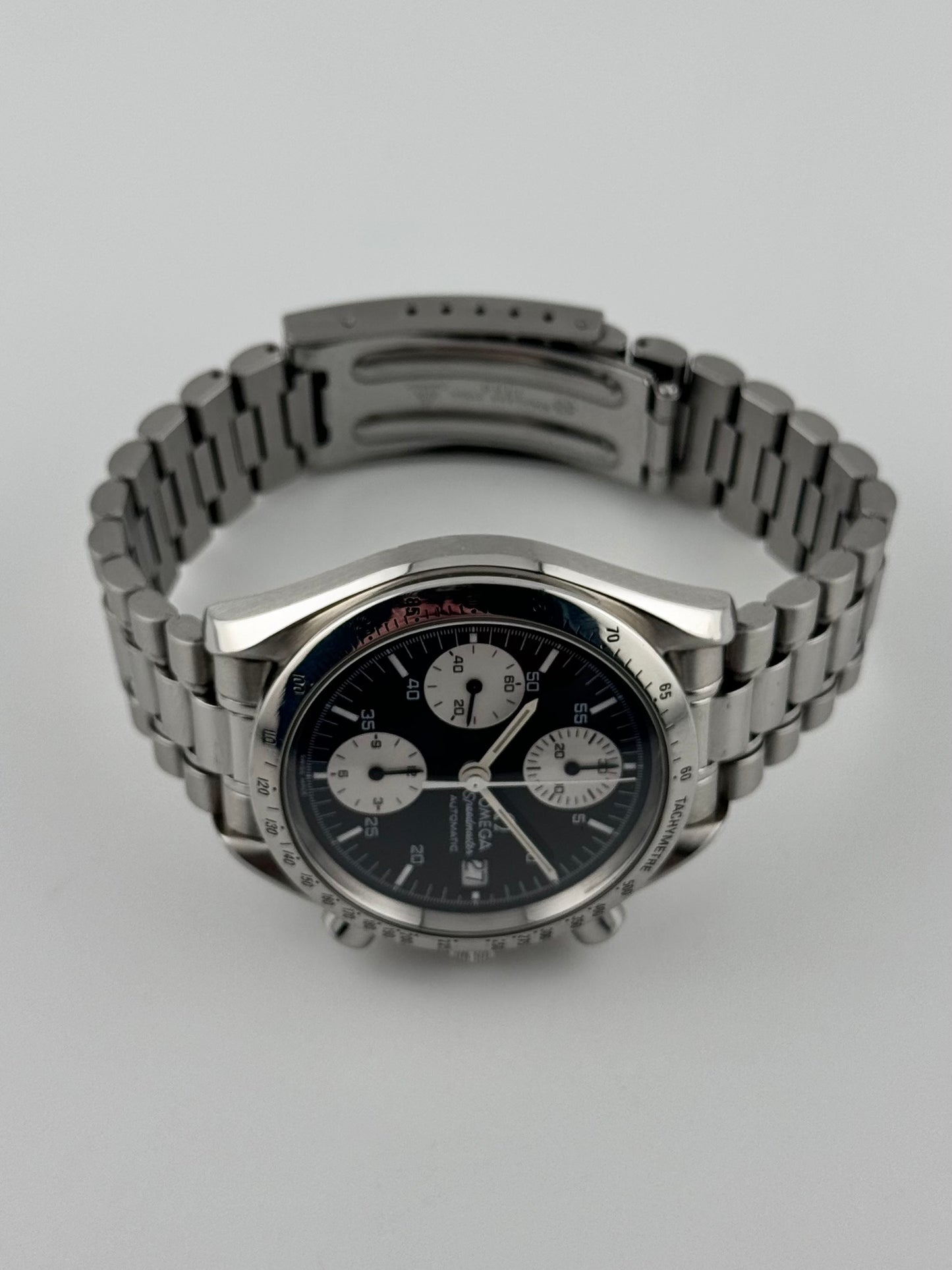 Omega Speedmaster Automatic Date - 175.0043 - Rare Reverse Panda Dial