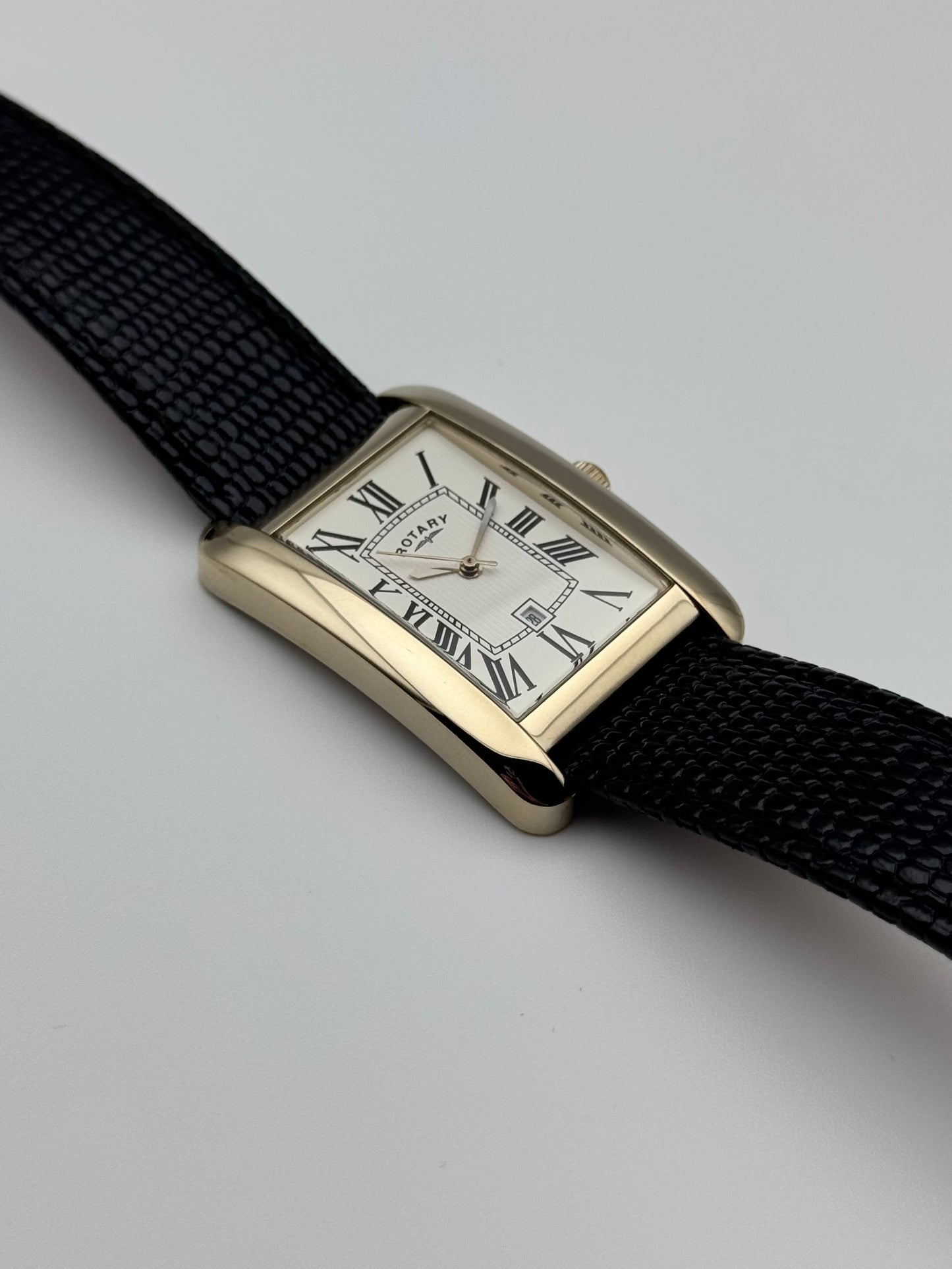 Rotary Tank Quartz Dress Watch GS02326/08 - Original Box
