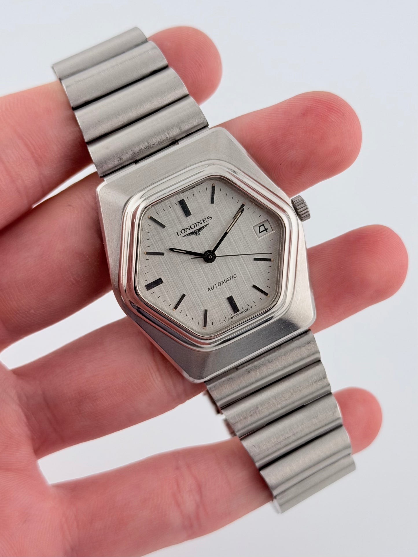 Longines Automatic Date - Rare Shape and Dial