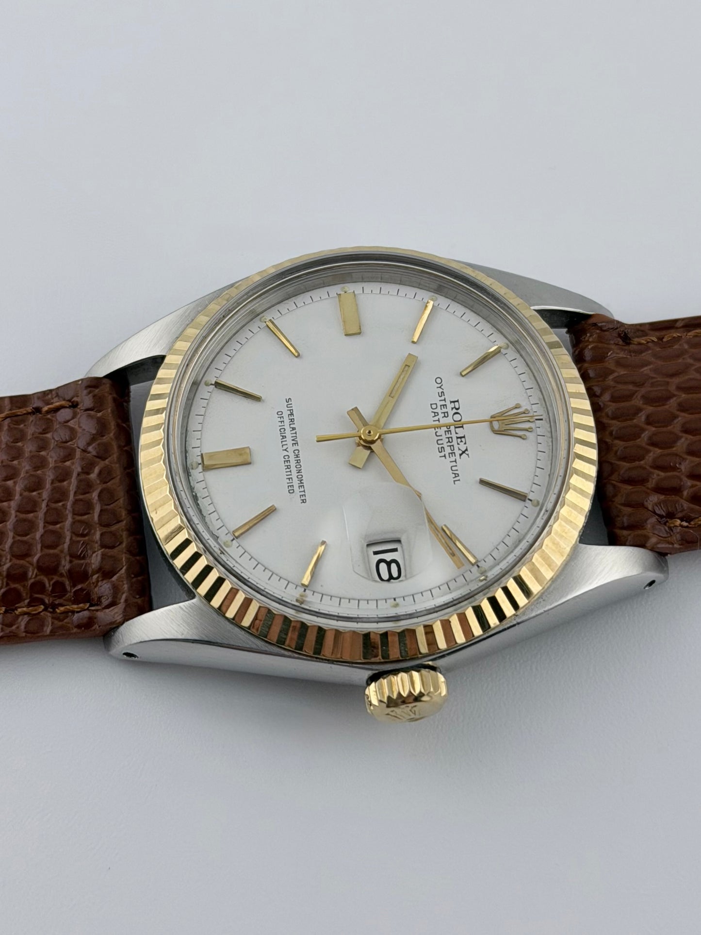 Rolex Datejust Oyster Perpetual Automatic - 1601 - Rare White Dial