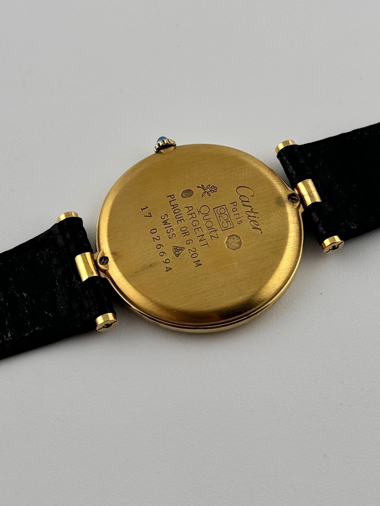 Cartier Must De Vendome Quartz - 17 - Black Dial