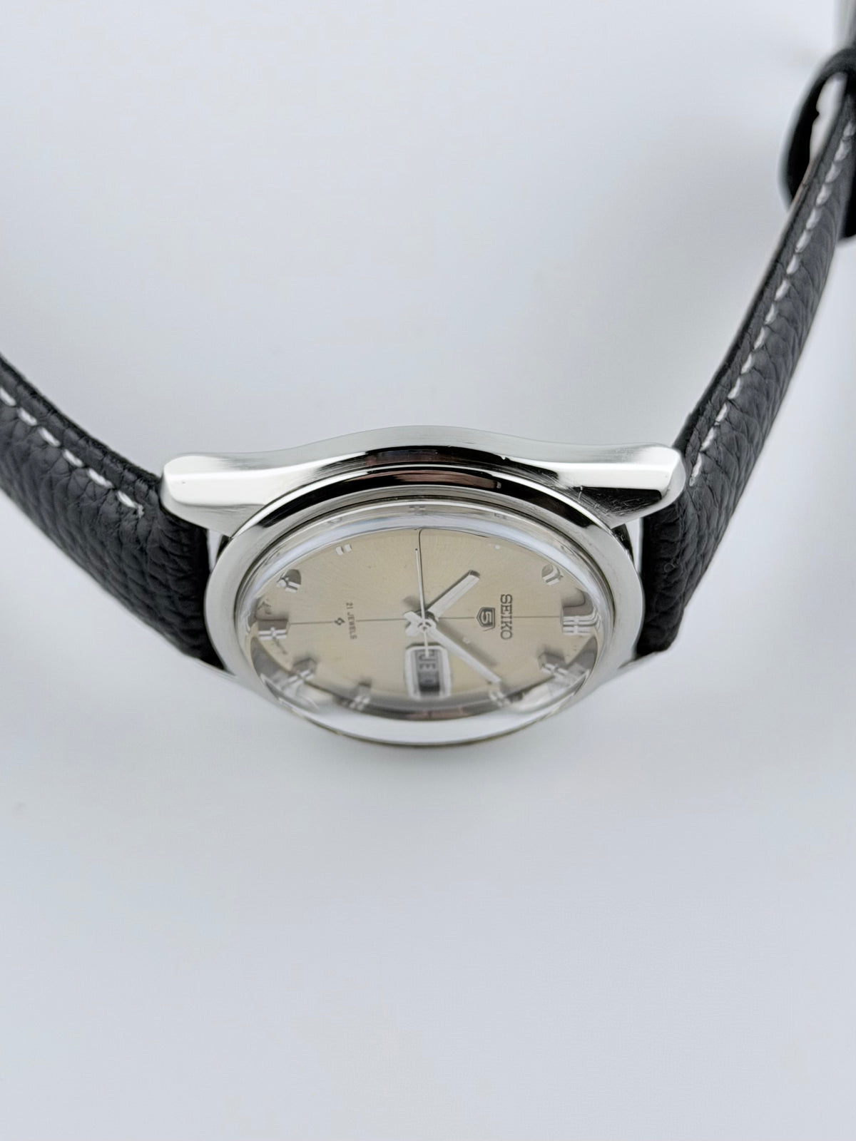 Seiko 5 Day-Date patina dial - 6119-8020