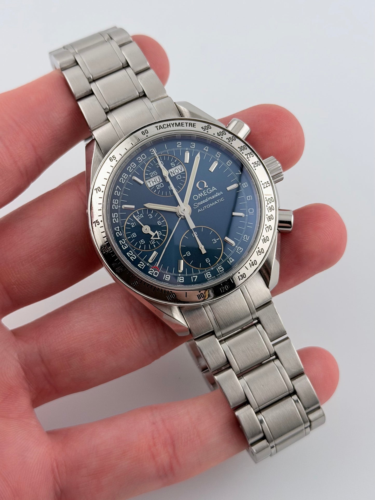 Omega Speedmaster Automatic Chronograph - 3523.80.00 - Triple Calendar - Box & Papers