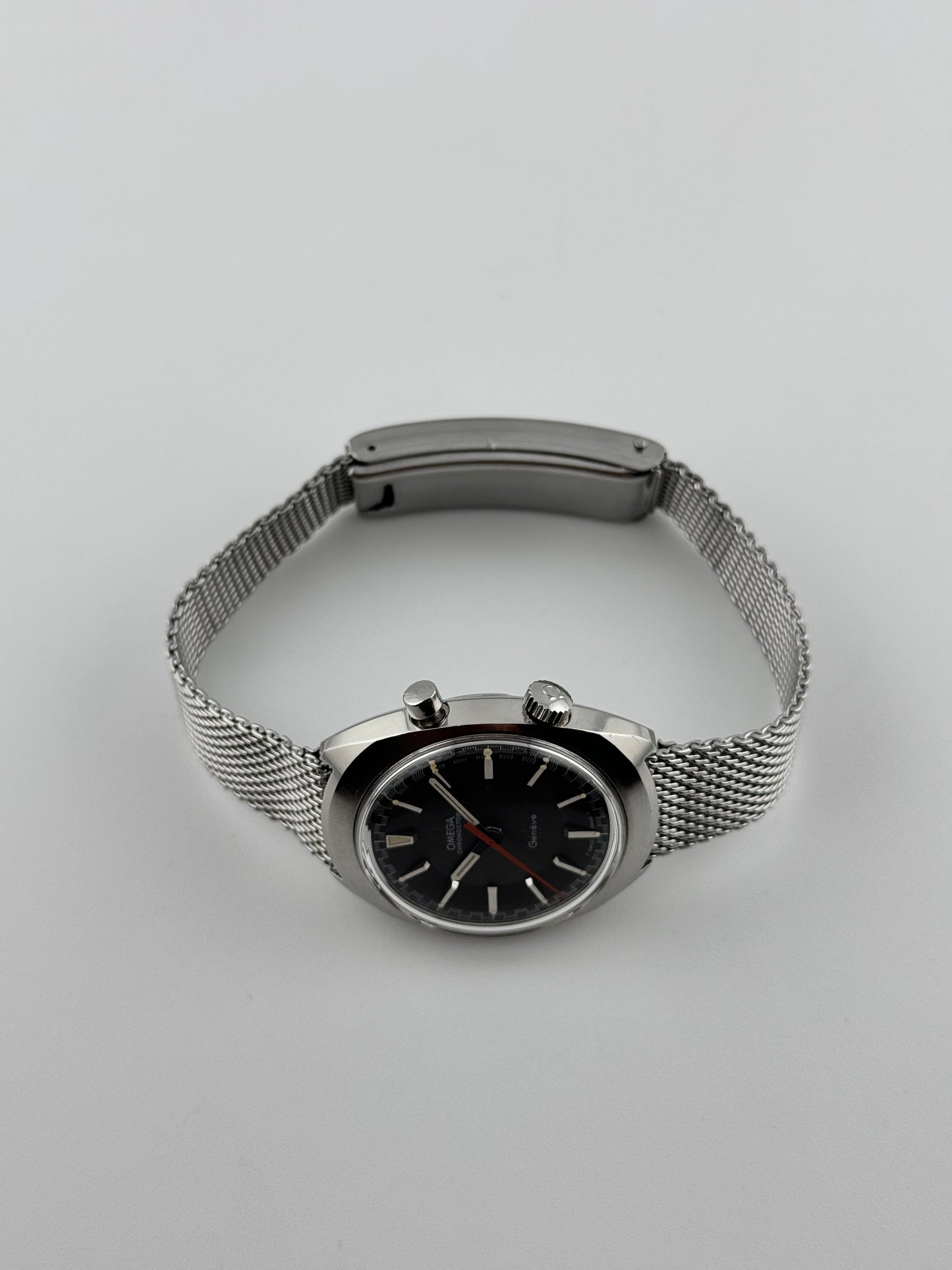 Omega Geneve Chronostop Manual Wind 145.009 - Original Bracelet
