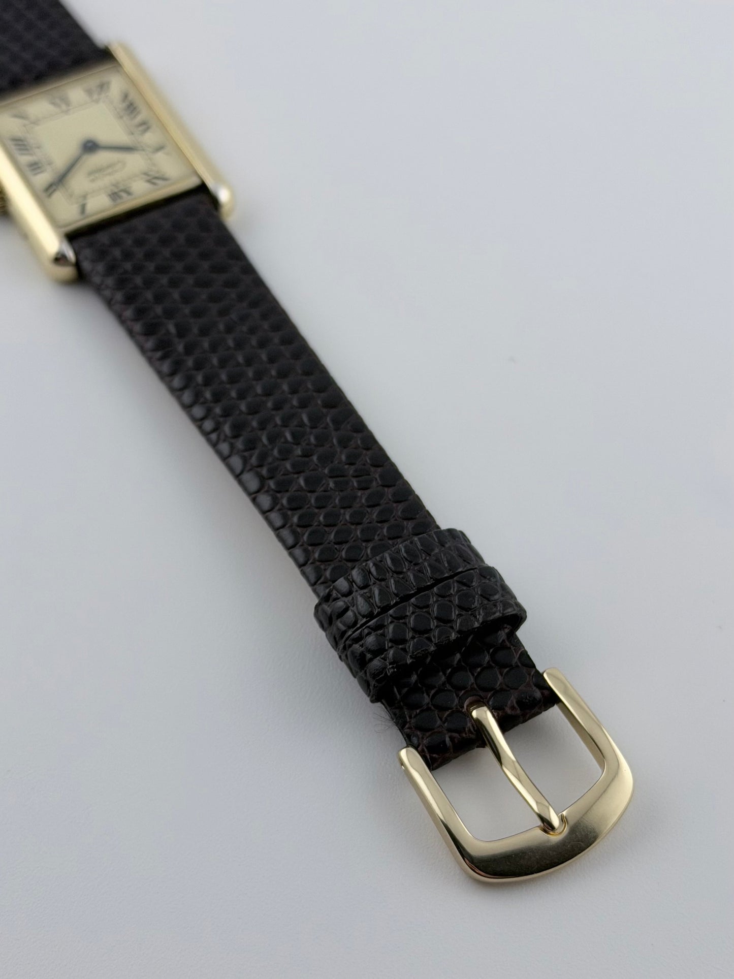 Cartier Must De Paris Tank Quartz - 6-81006 - Ivory Dial - Box & Papers