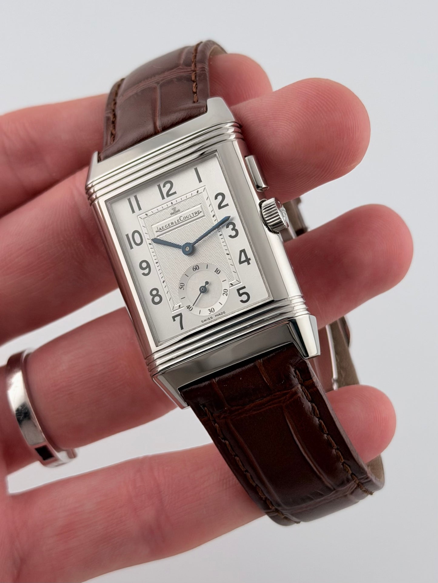 Jaeger LeCoultre Reverso Duoface Manual Wind - 272.8.54 - with Papers