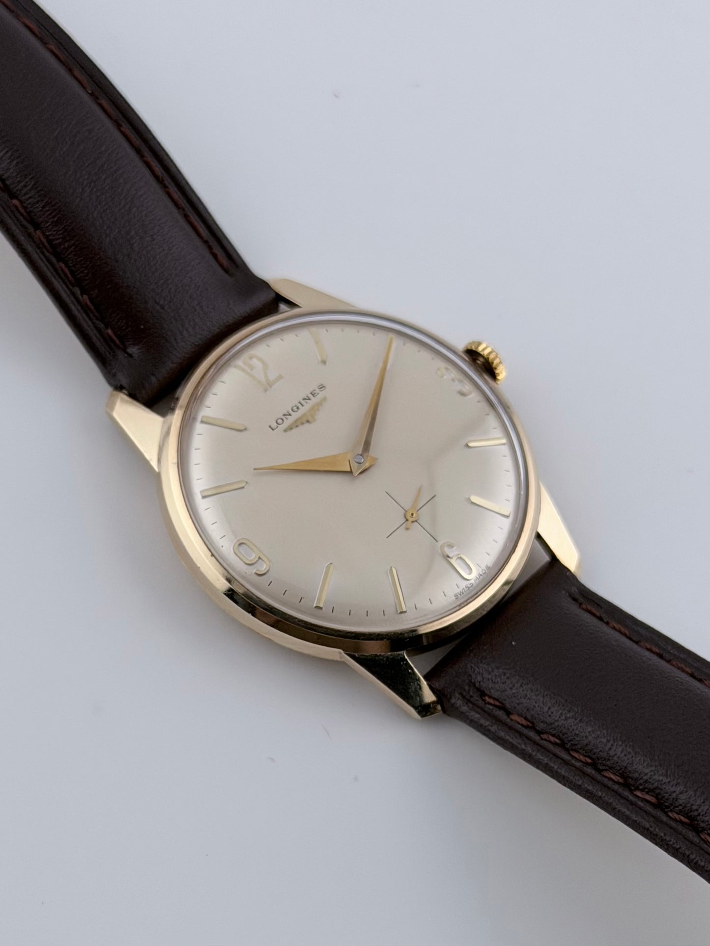 Longines Manual Wind 9ct Gold 7297