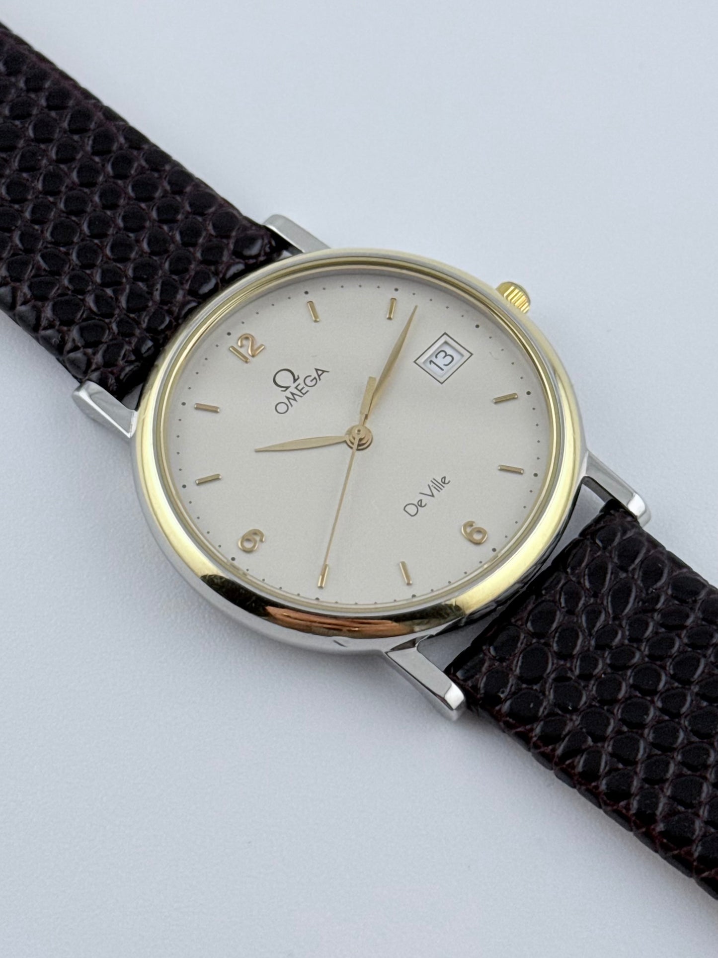 Omega De Ville Quartz Date - 196.0312
