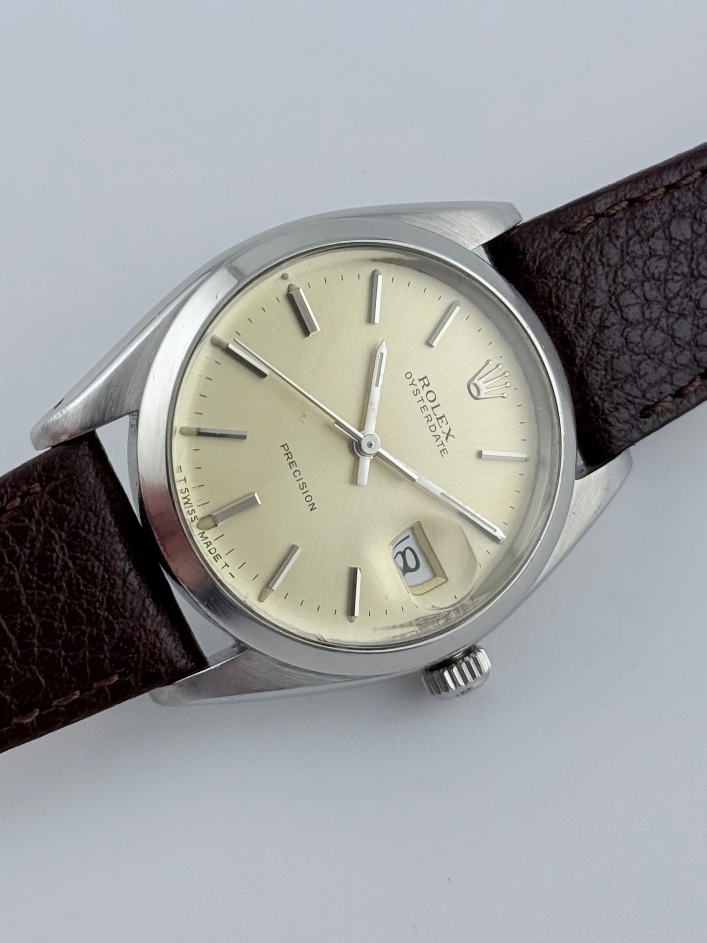 Rolex Oysterdate Precision Manual Wind - 6694 - Champagne Dial