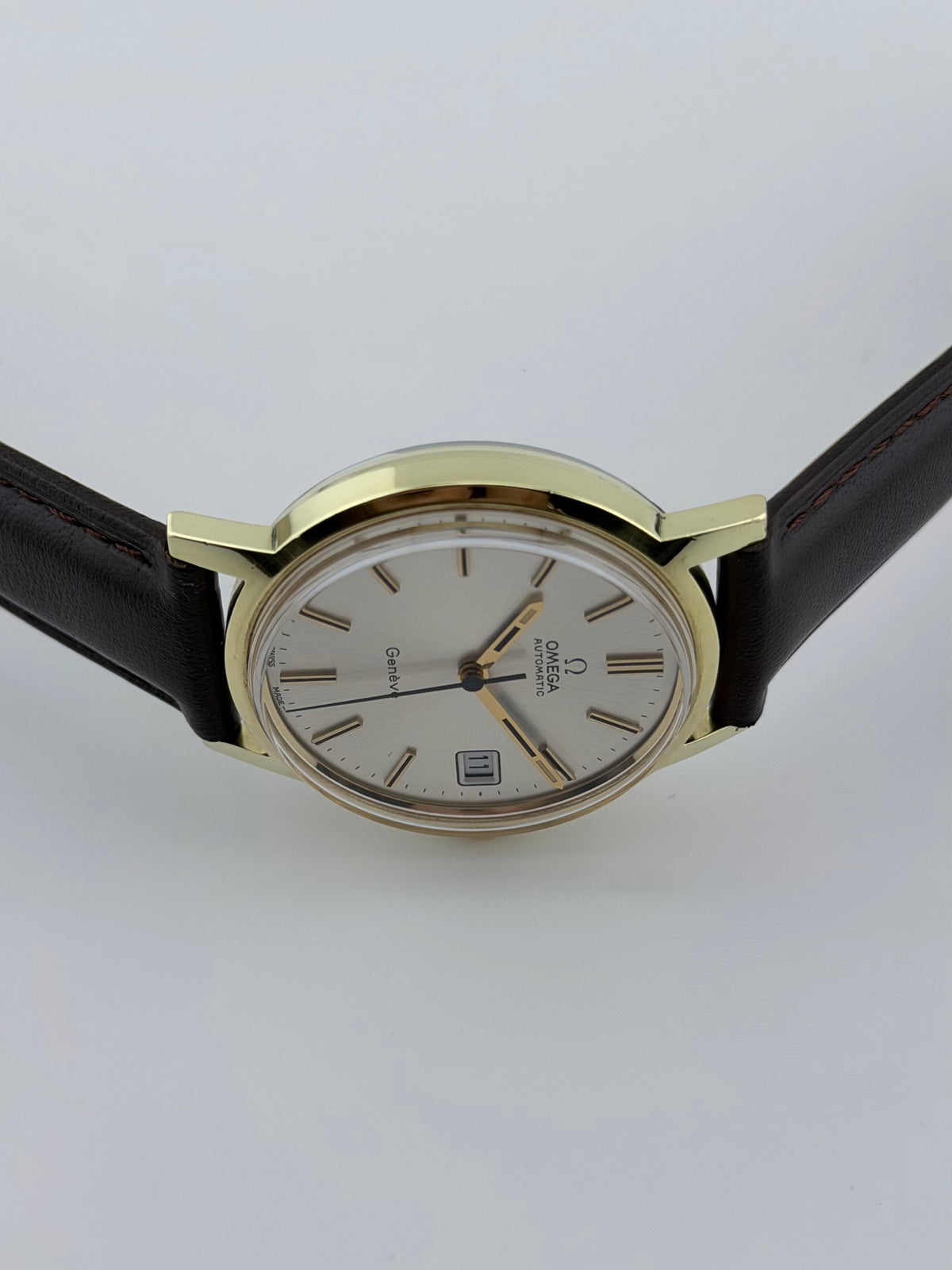 Omega Geneve Automatic Date - 166.0163 - Original Box And Papers