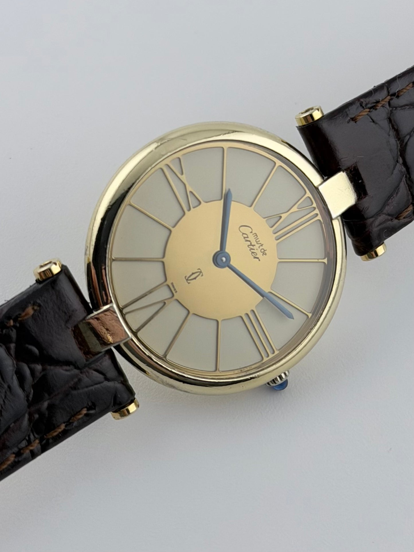 Cartier Must de Cartier Vendome Quartz - 17 - Gold and Ivory Cloisonne Dial