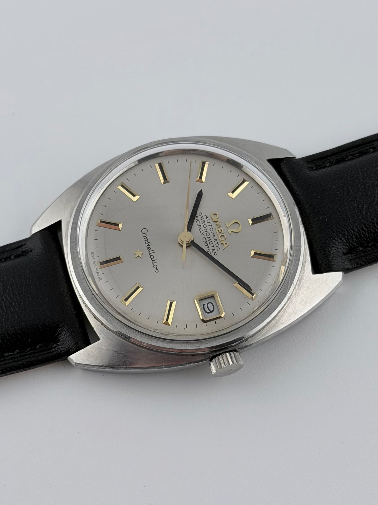 Omega Constellation Chronometer Automatic Date 168.017 Full Box and Papers