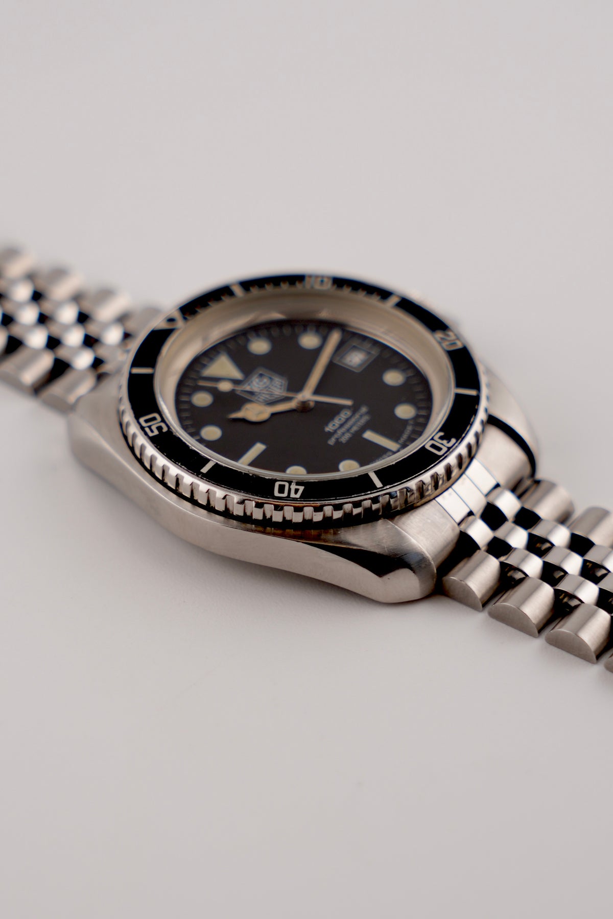 Tag Heuer Professional 1000 Quartz Date 200m - 980.0061 - Rare Jumbo