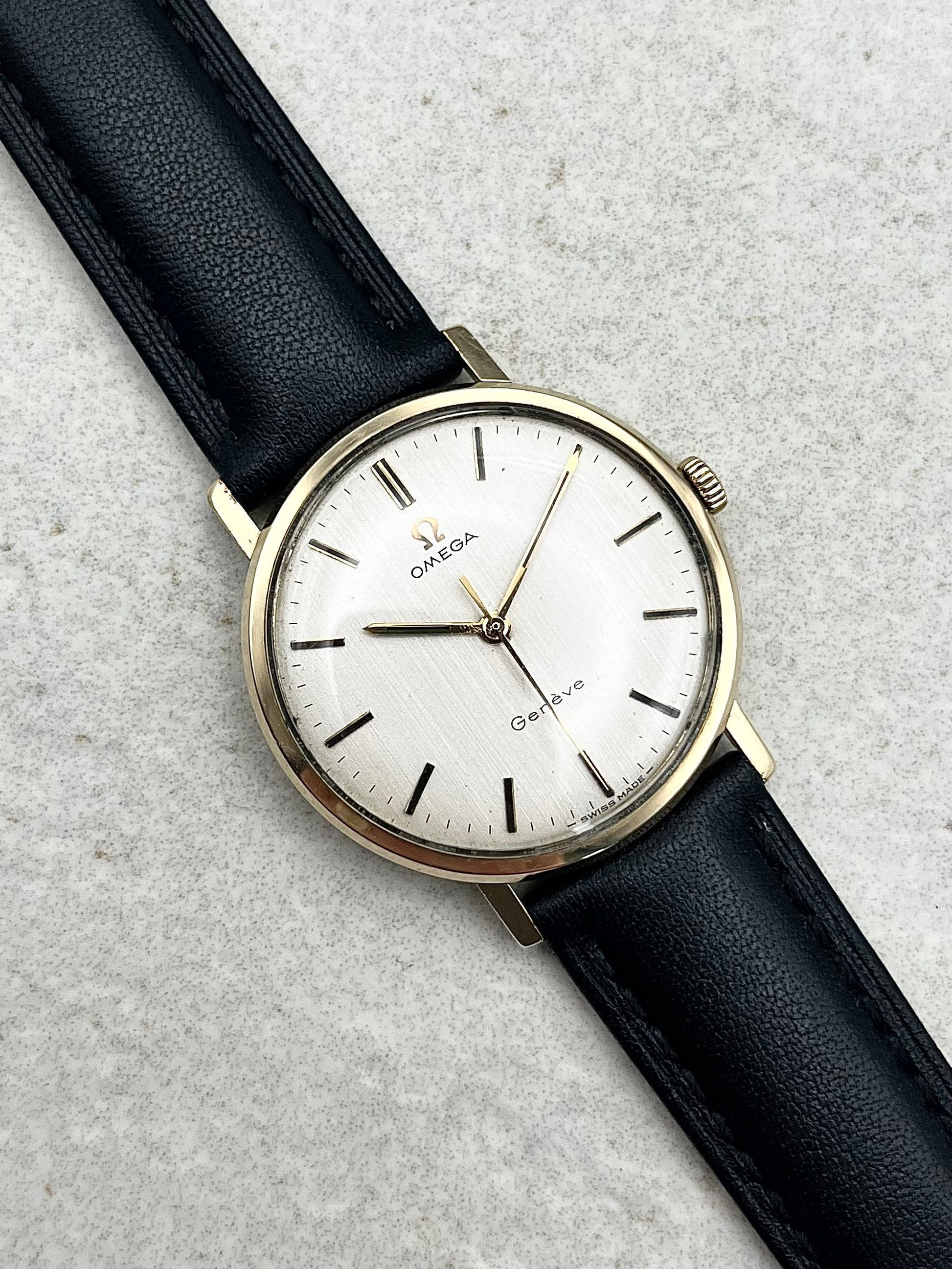 Omega Geneve Manual Wind 9ct Gold