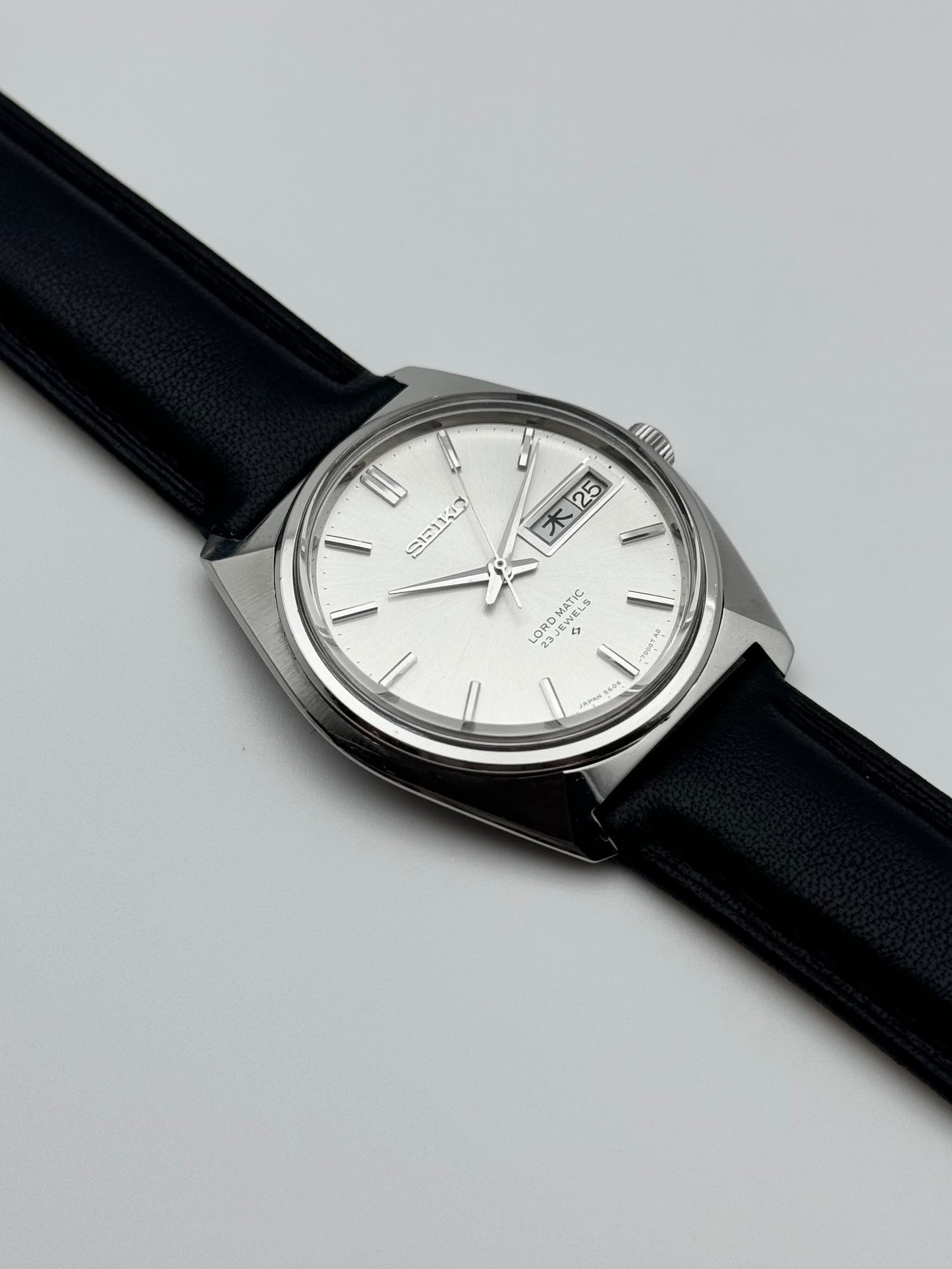 Seiko Lord Matic Japanese Day-Date Ultra Rare 5606-7000