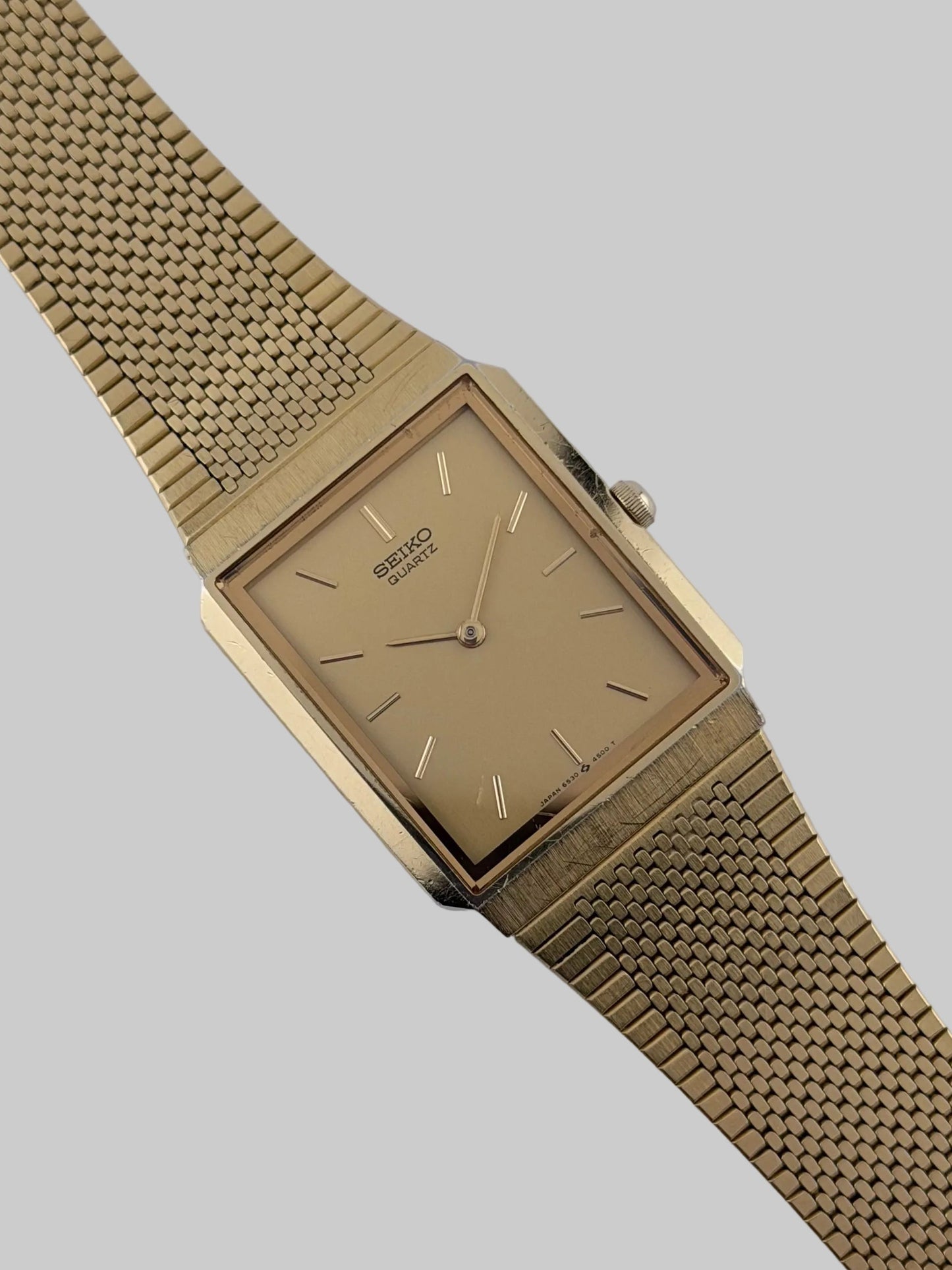 Seiko Tank Quartz 6530-5810